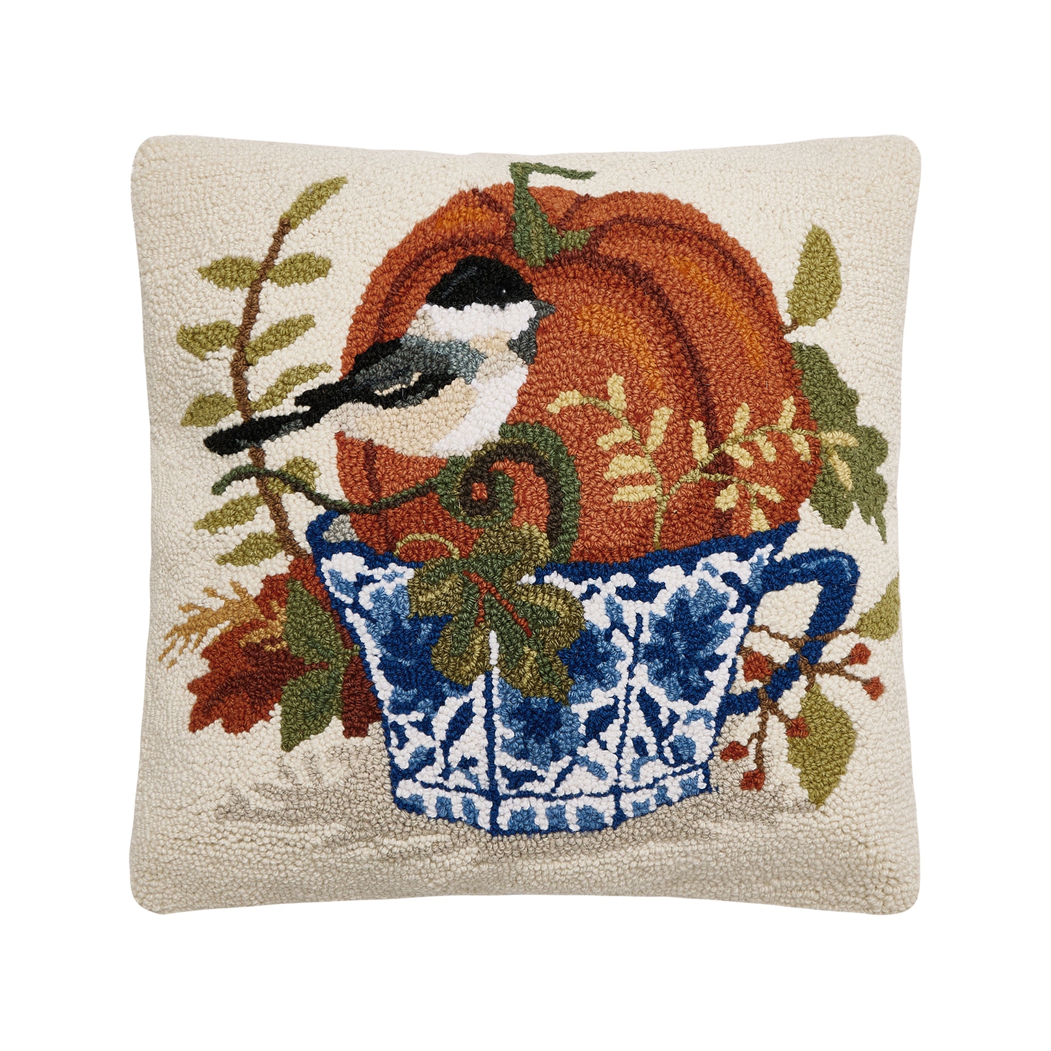 Tanglewood Wool Teacup Pillow