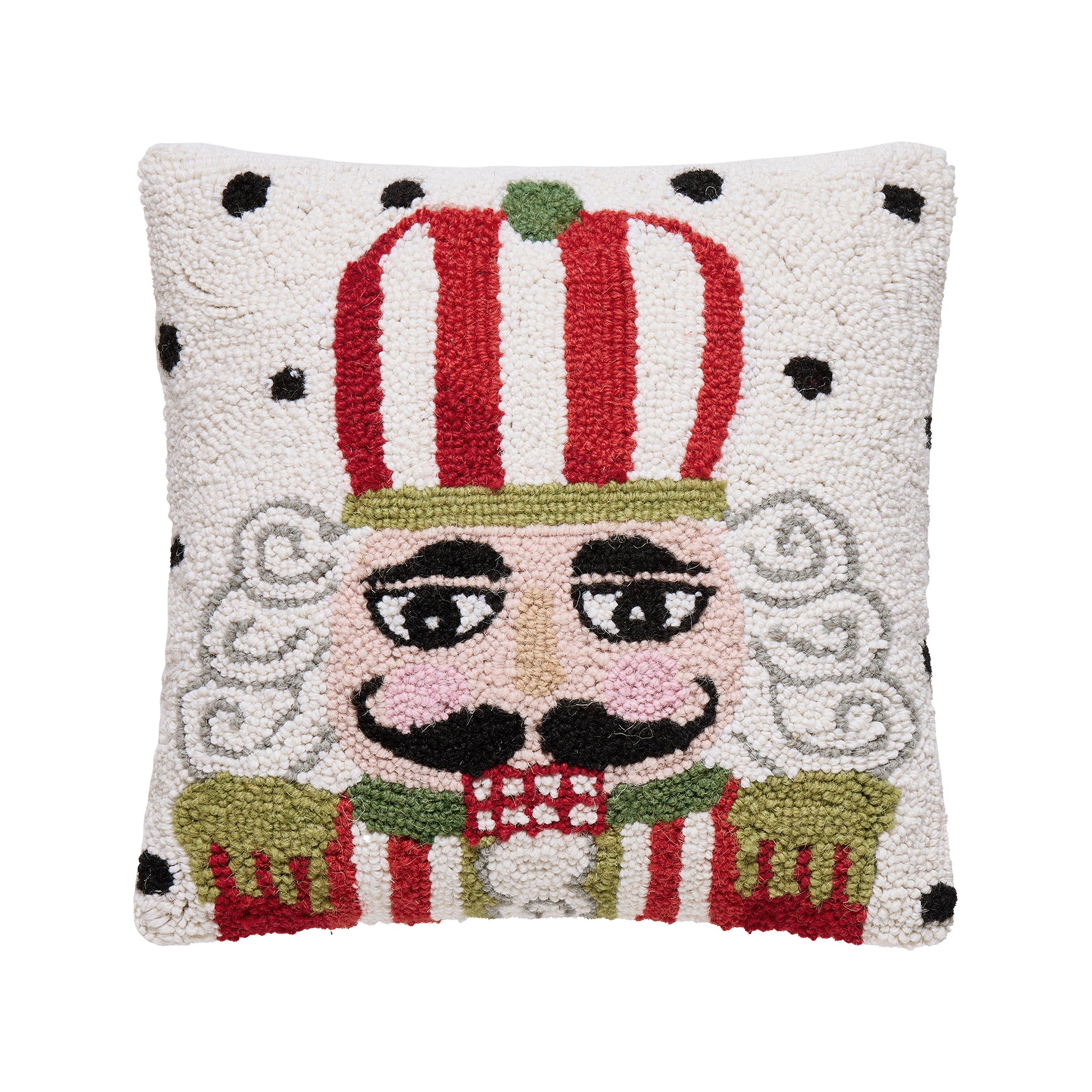 Clausen Nutcracker Hook Pillow - Wisteria