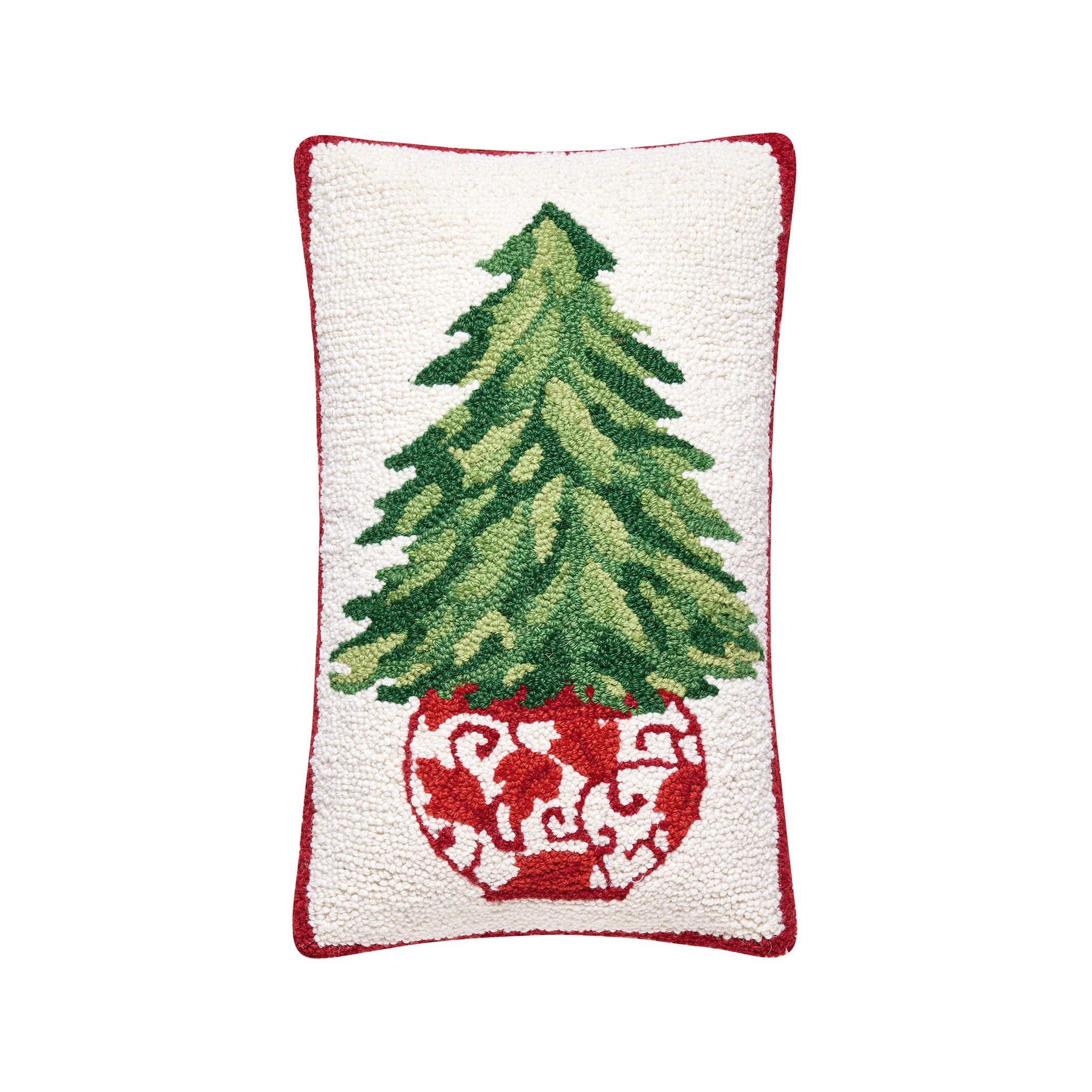 Harrowby Chinoiserie Tree Pillow - Wisteria