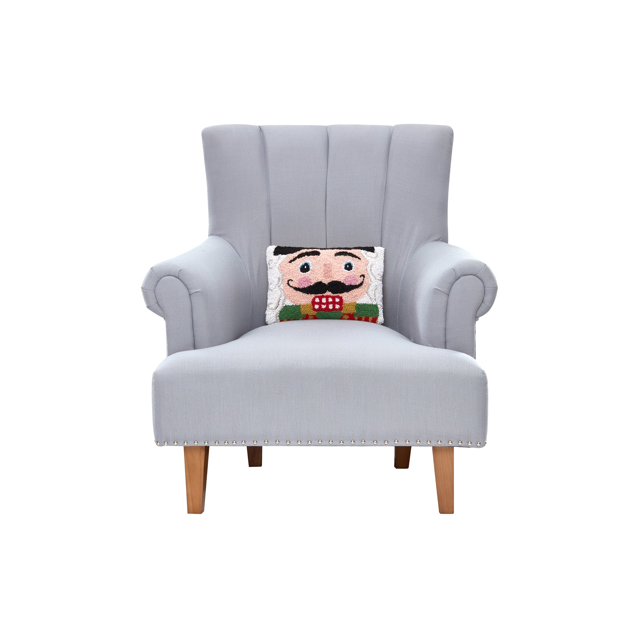 Dunleigh Nutcracker Face Pillow - Wisteria