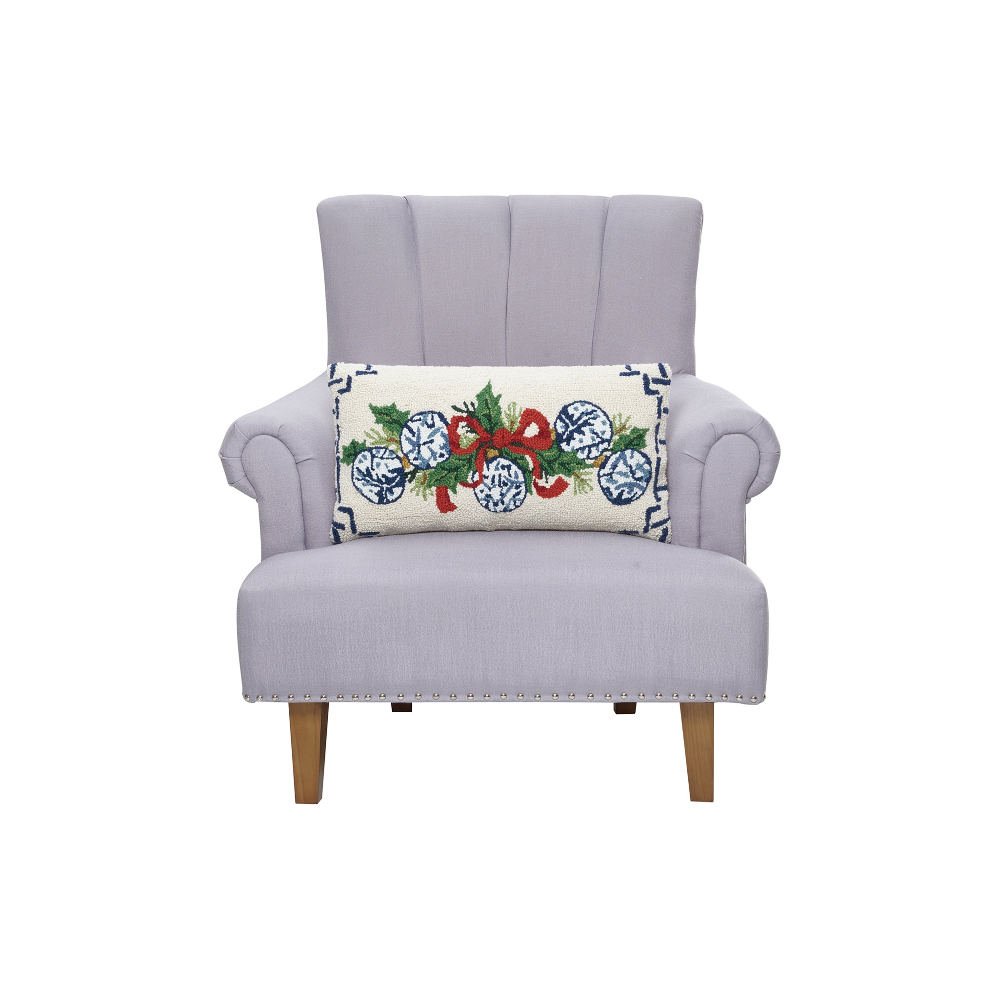 Elmsford Ornament Hook Pillow - Wisteria