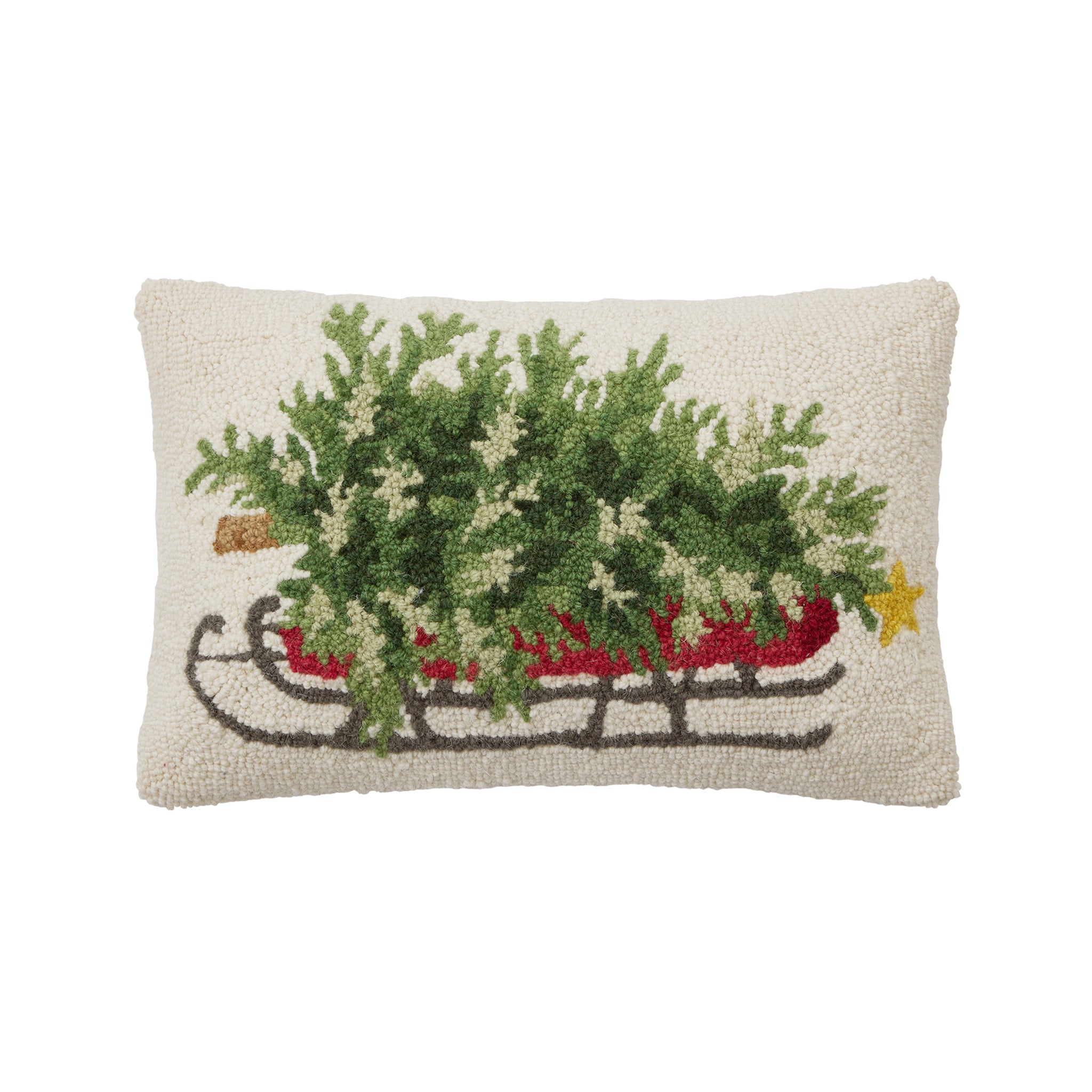 Wintermere Sleigh Hook Pillow - Wisteria