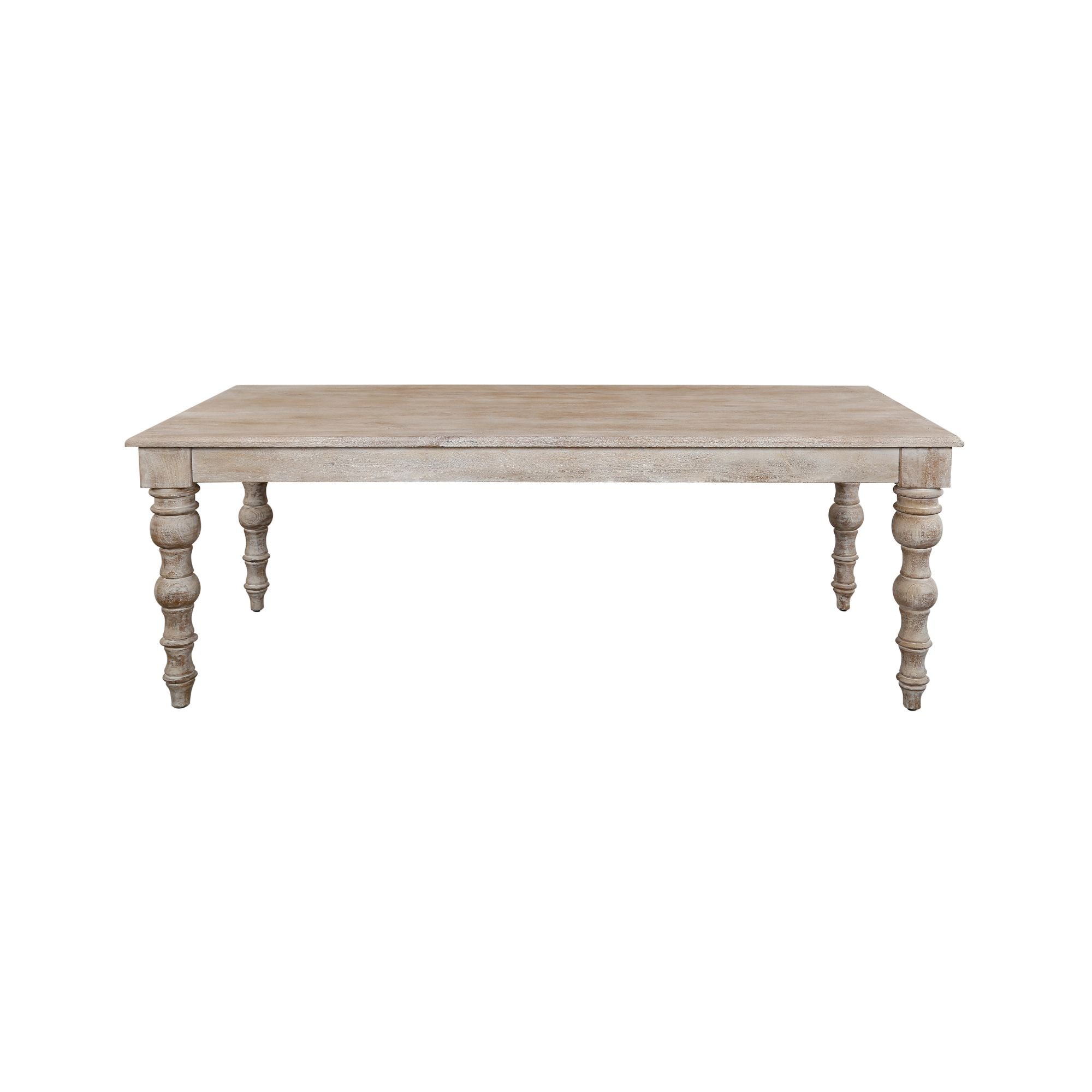 Matera Carved Wood Dining Table