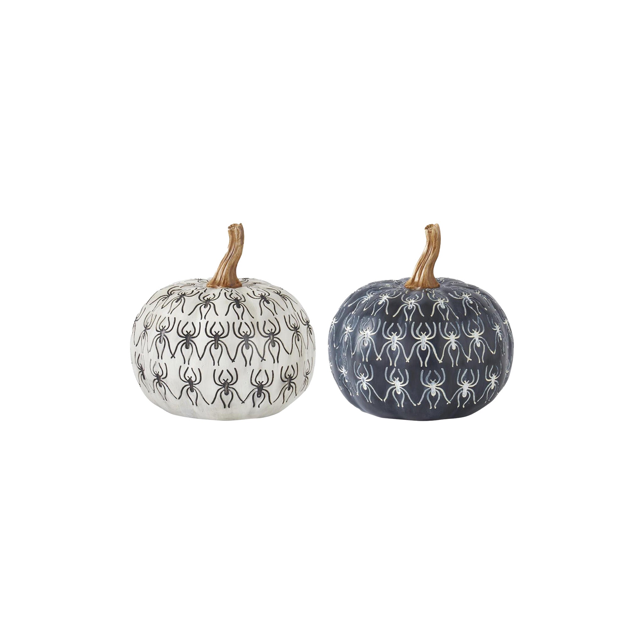 Arachnid Pumpkins, Set of 2