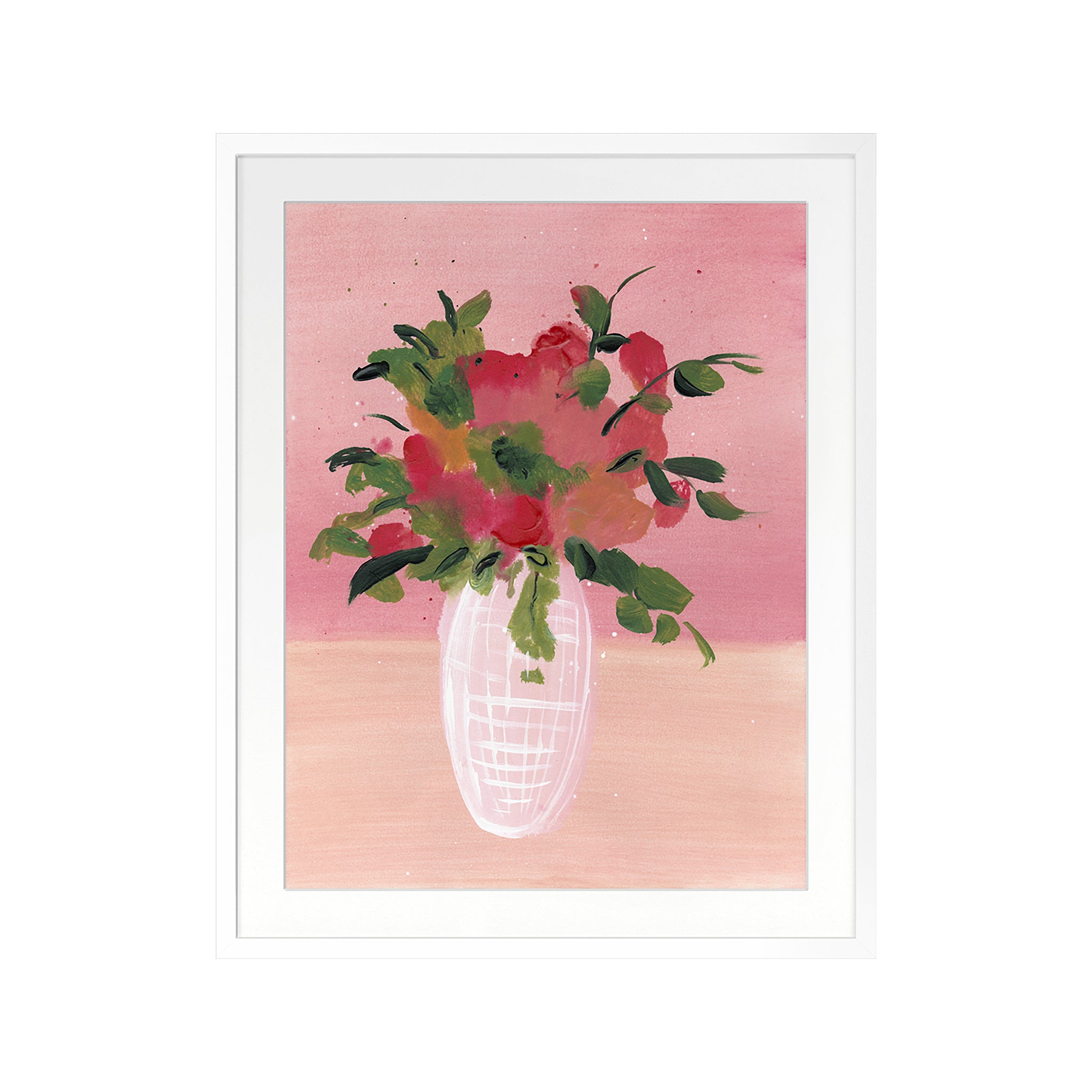 Selene Framed Abstract Floral