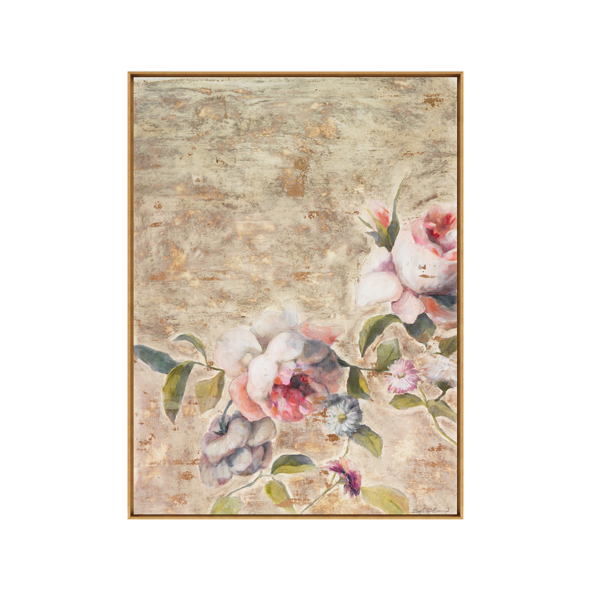 Camille Botanical Canvas Print