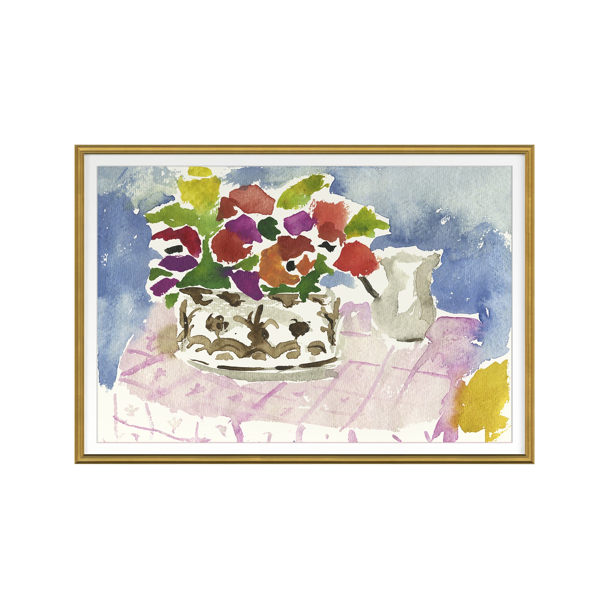 Elodie Watercolor Floral Print
