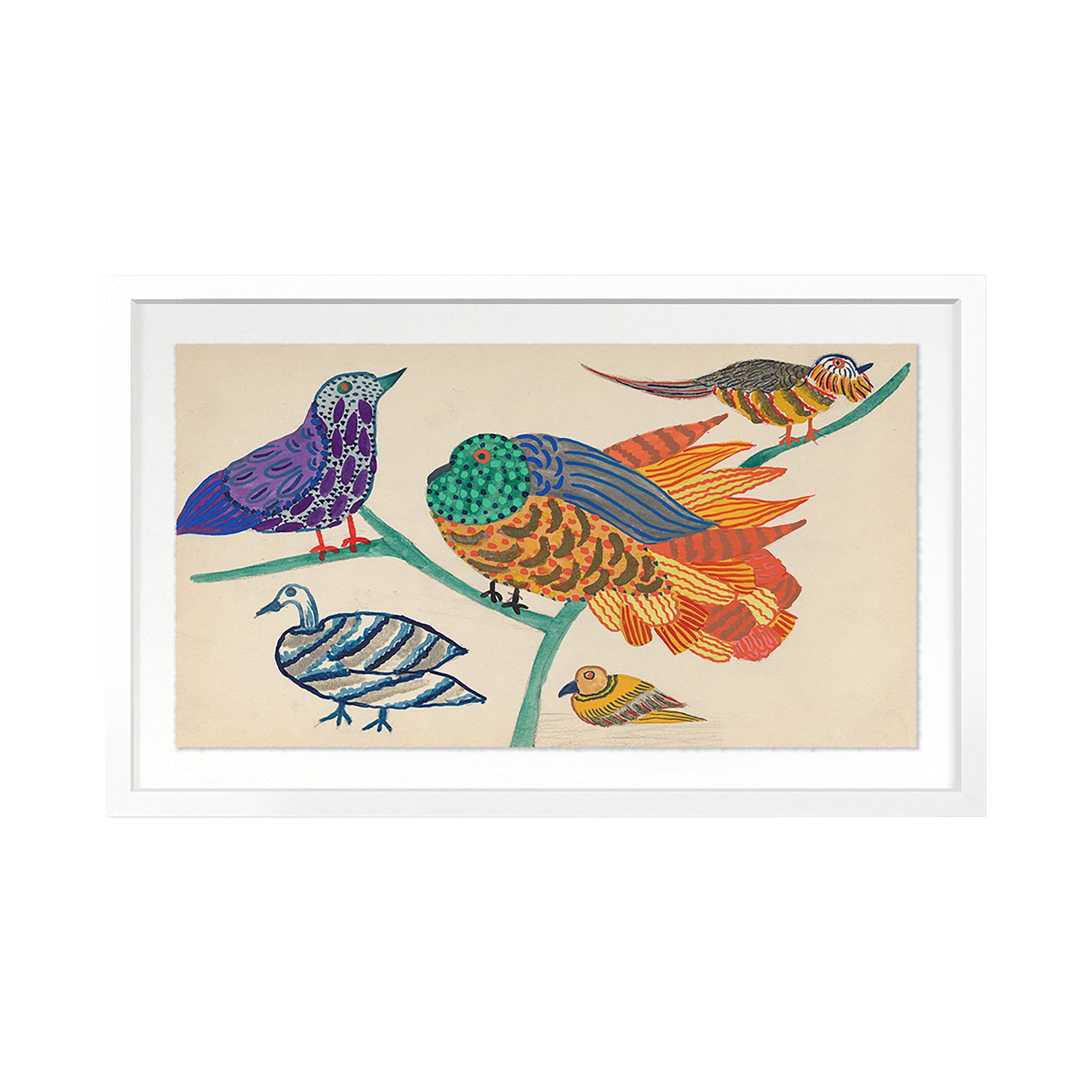 Kavi Songbird Art Print