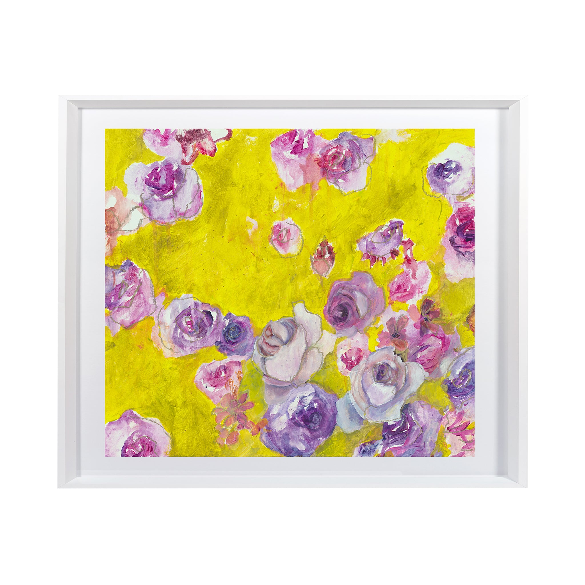 Delphine Floral Art Print