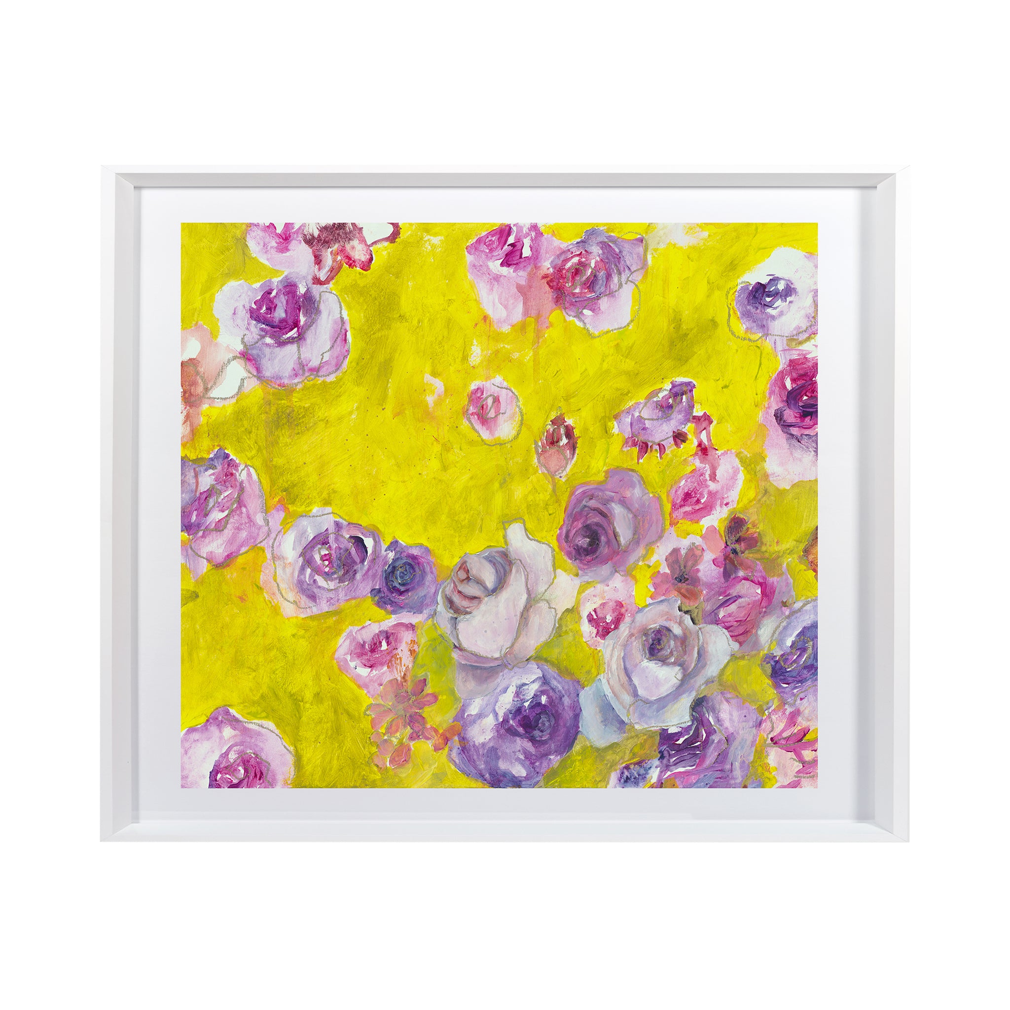 Delphine Floral Art Print