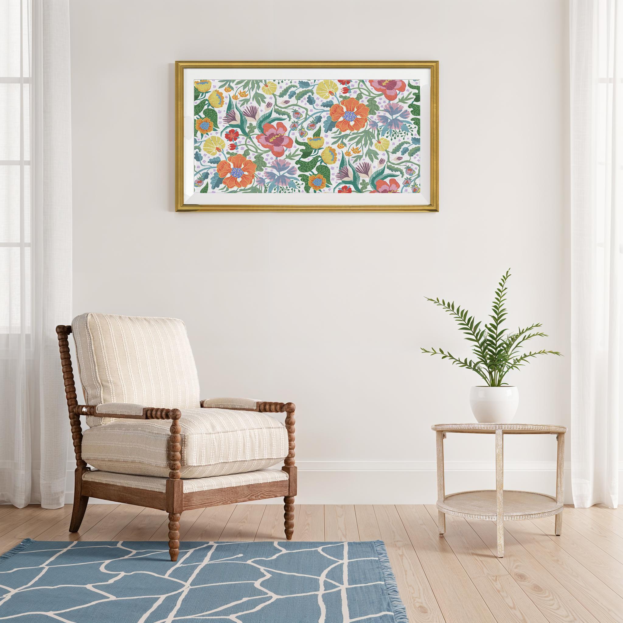 Alvina Garden Art Print