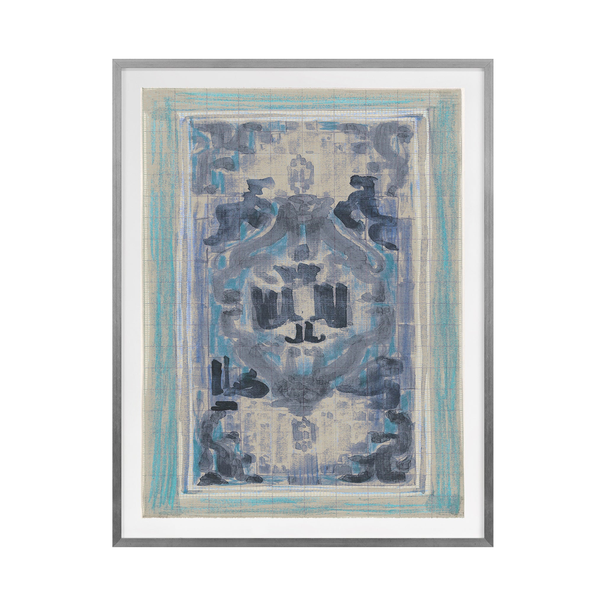 Anatoli Indigo Art Print