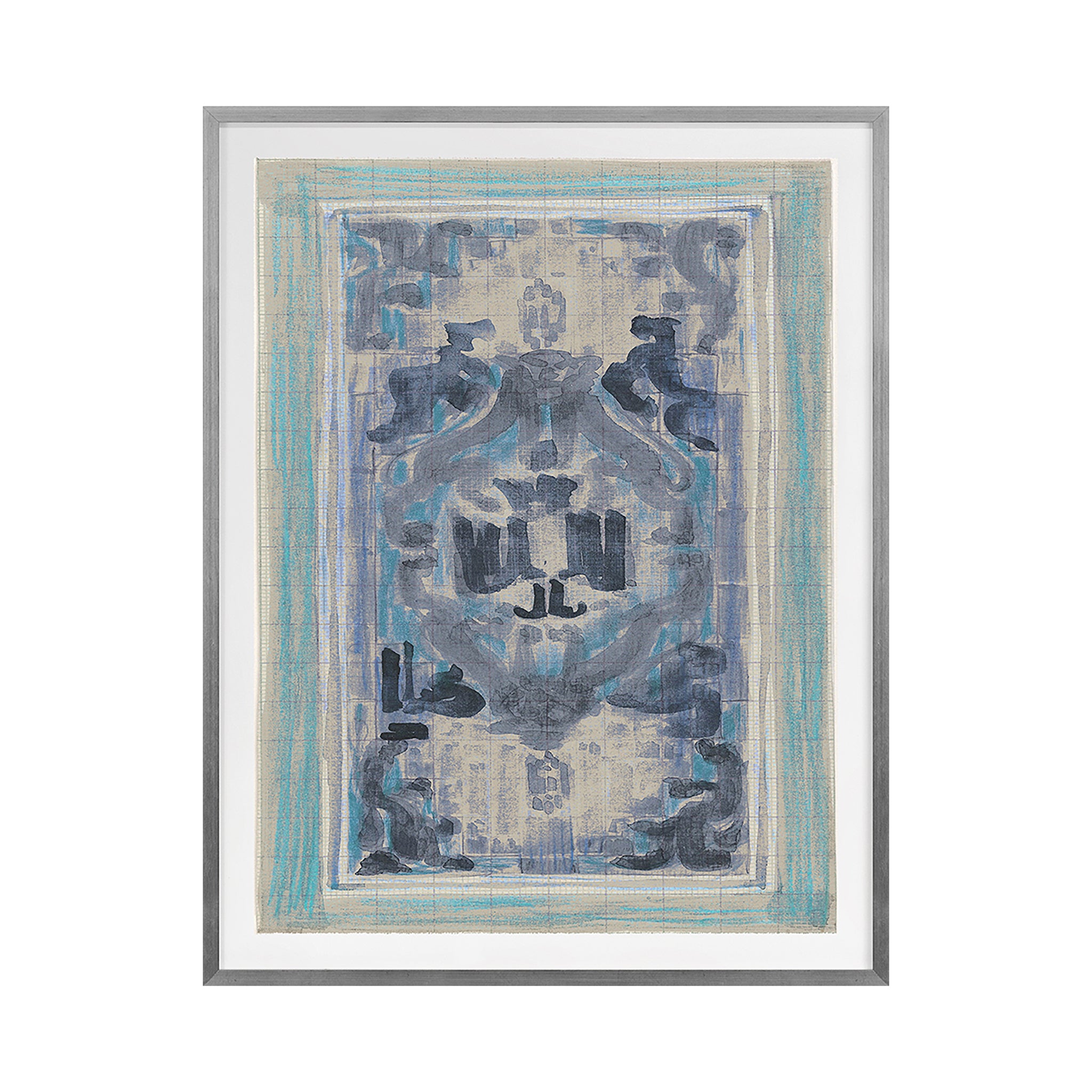 Anatoli Indigo Art Print