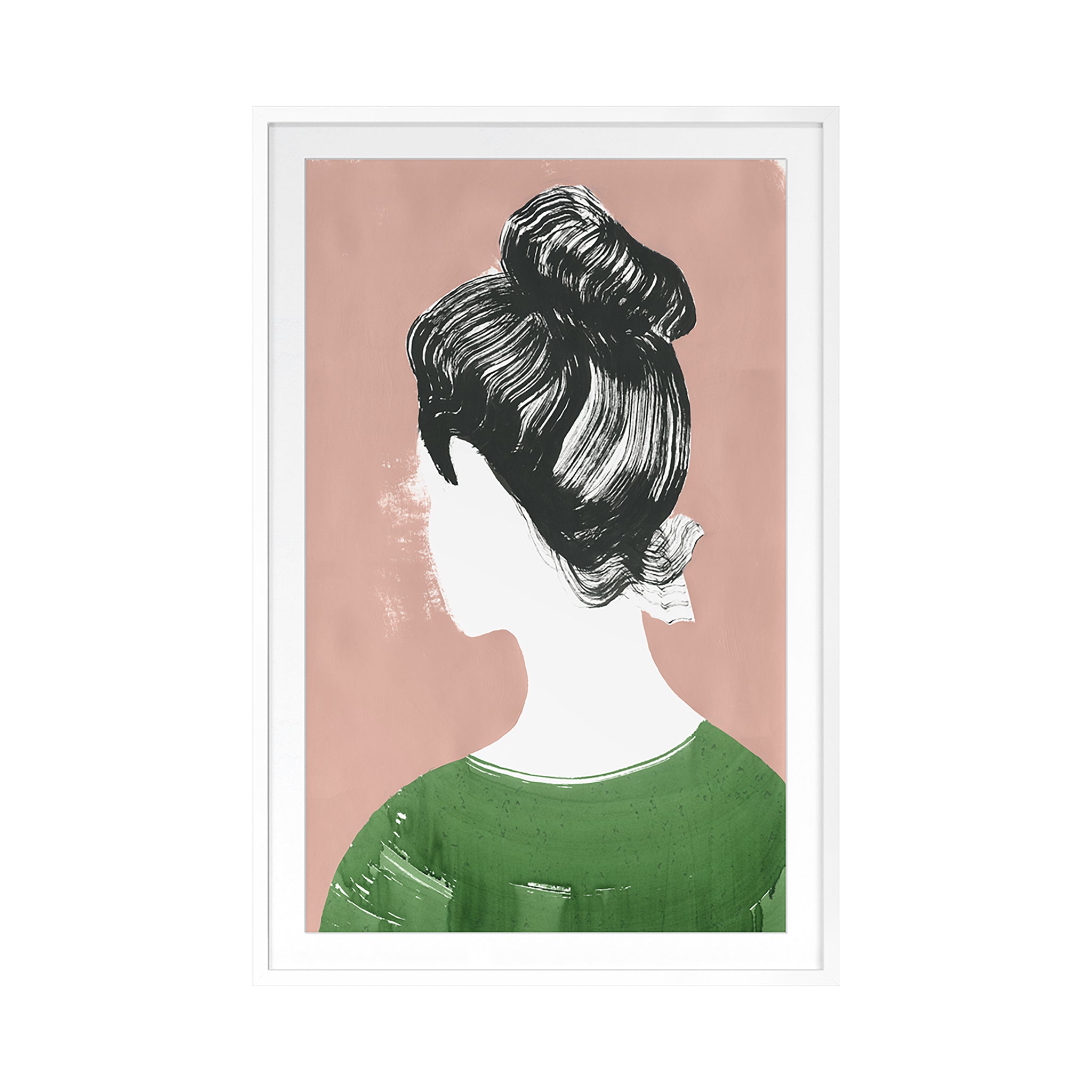 Simone Portrait Art Print