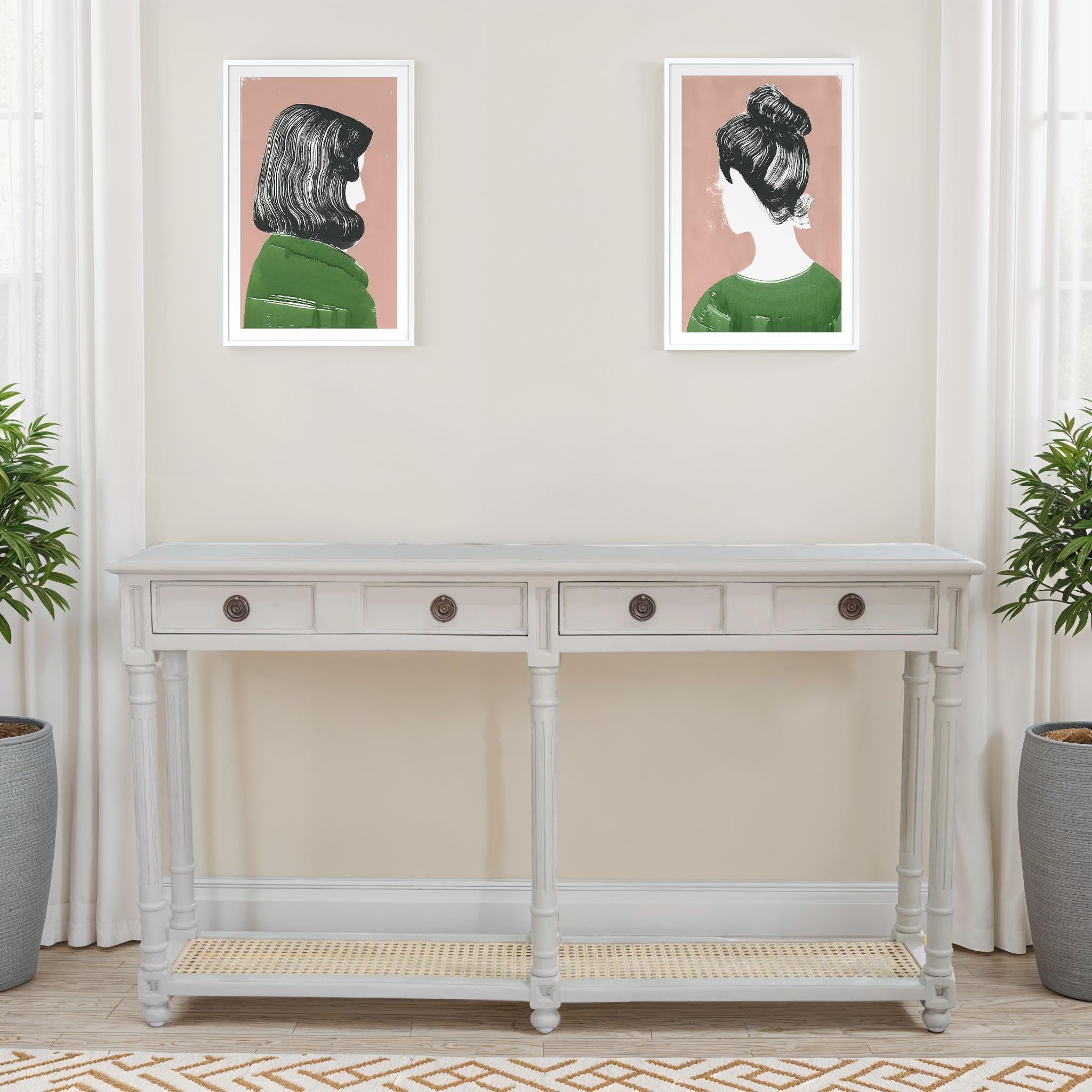 Simone Portrait Art Print