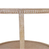Closeup Horizontal View Of Highland Side Table White Background