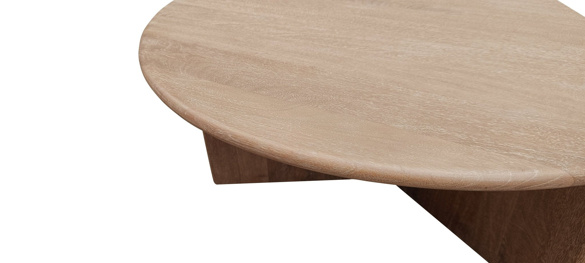 Alleppey Smoked Wood Coffee Table - Wisteria