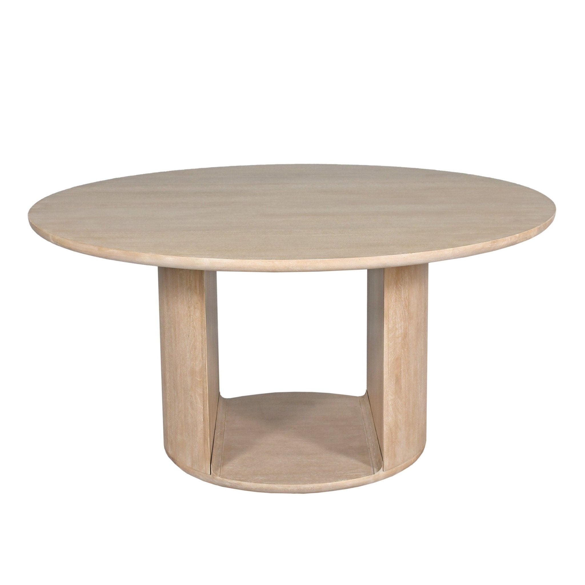 Coonoor Washed Mango Dining Table - Wisteria