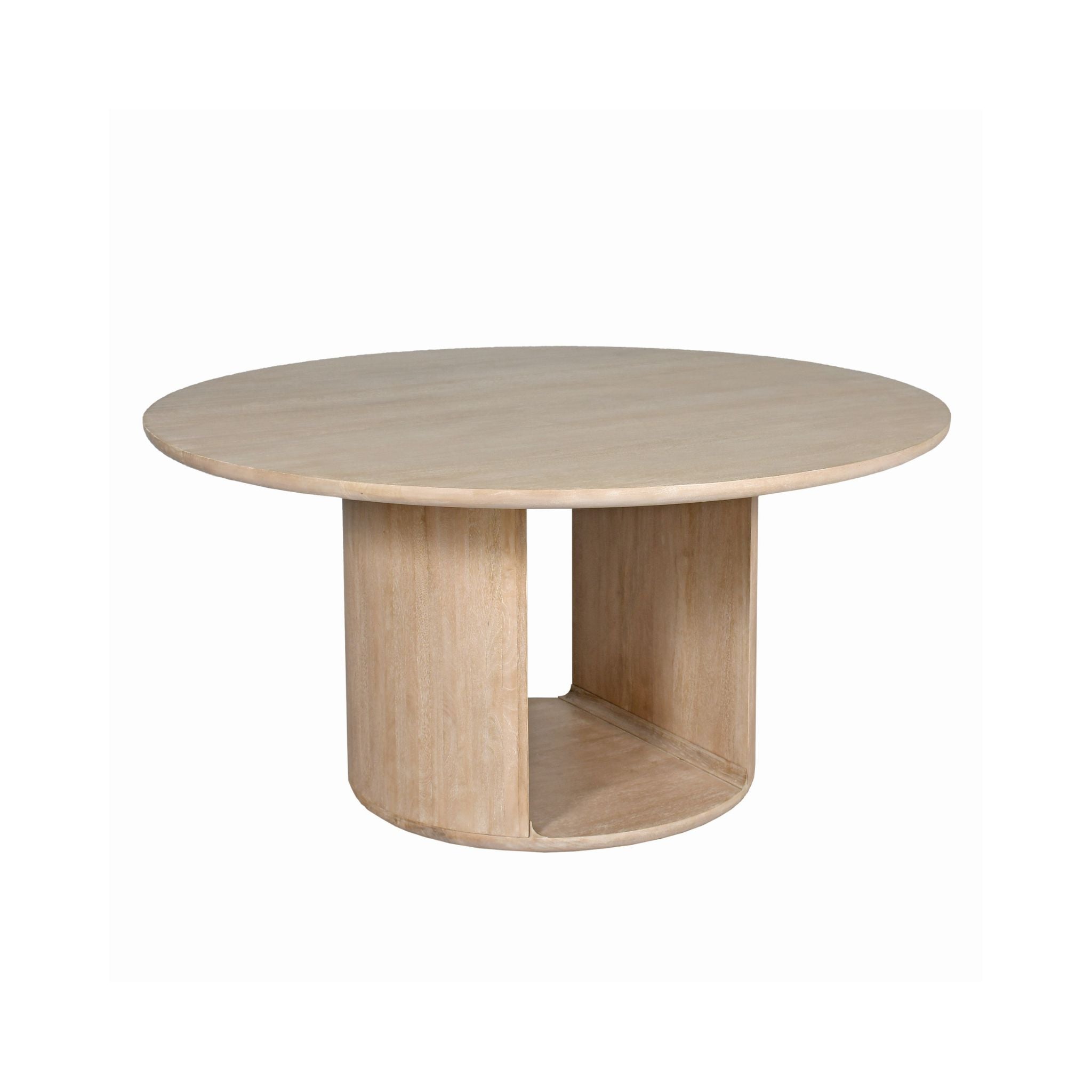 Coonoor Washed Mango Dining Table - Wisteria