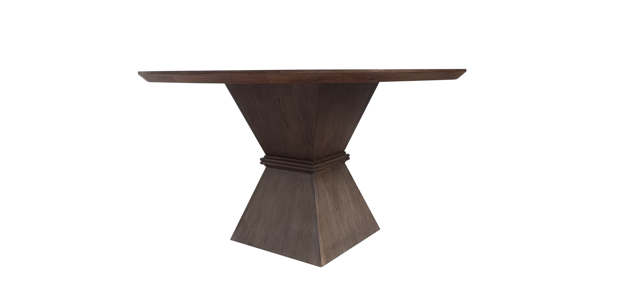 Mysuru Ash Brown Dining Table - Wisteria