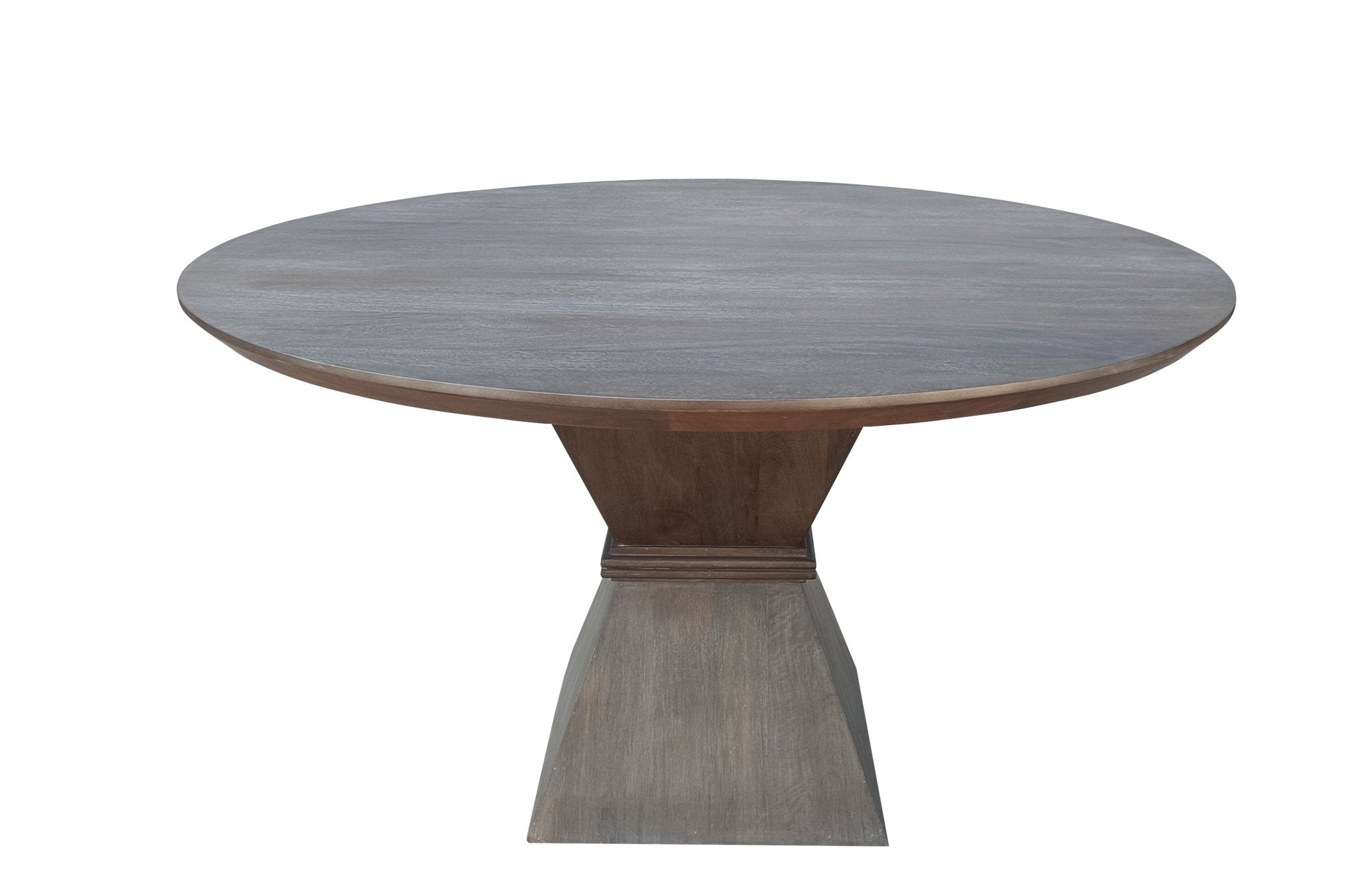 Mysuru Ash Brown Dining Table - Wisteria