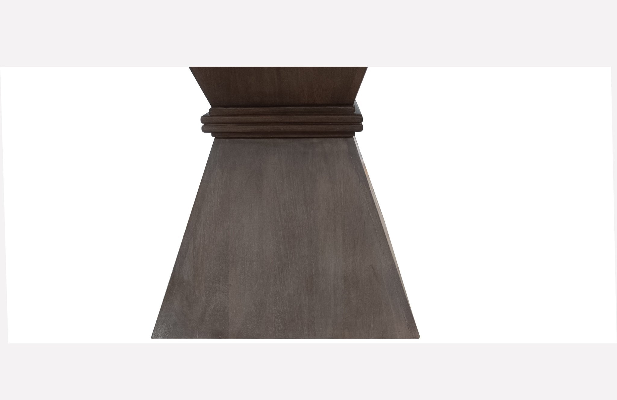 Mysuru Ash Brown Dining Table - Wisteria