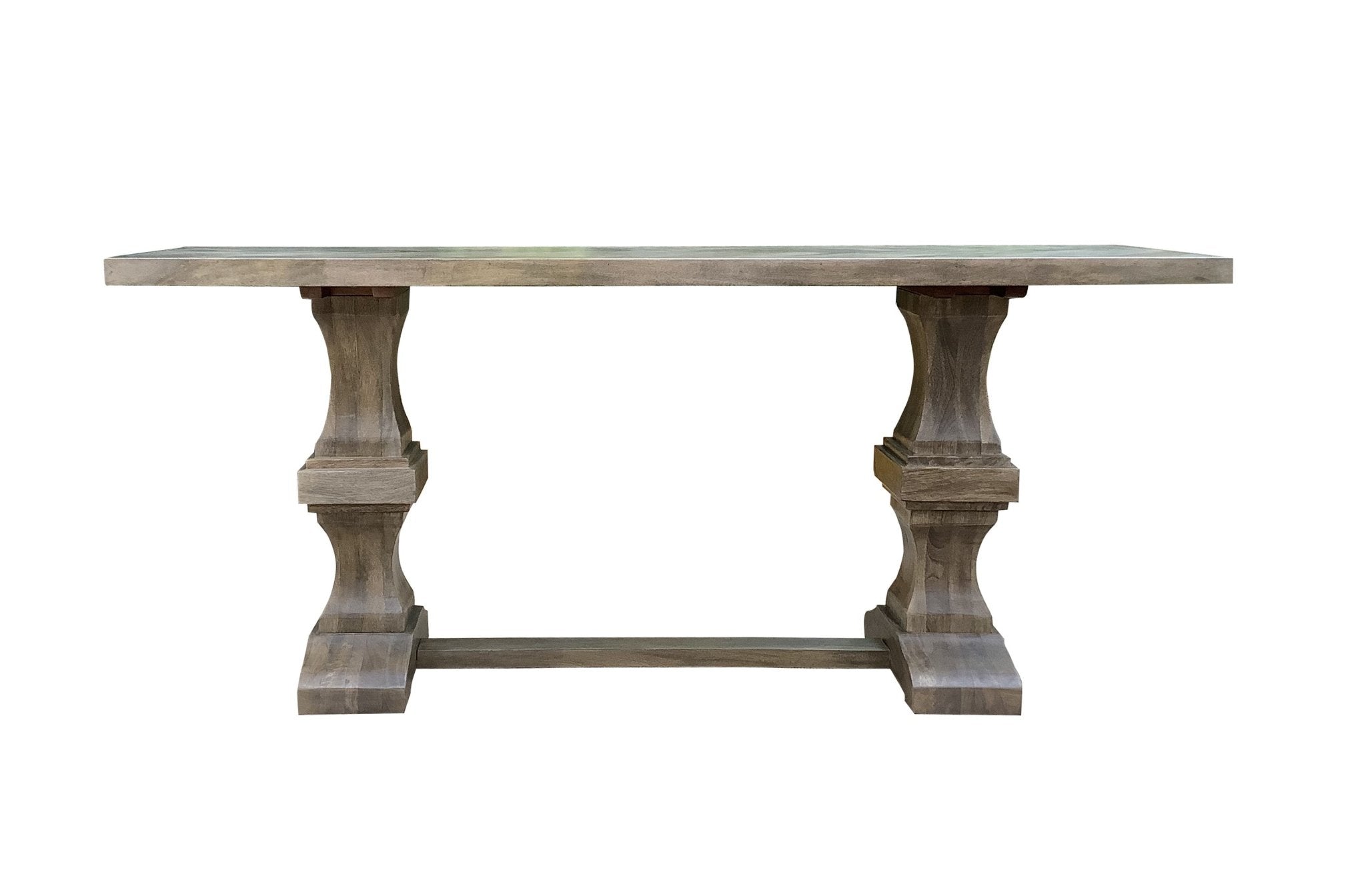 Averro Distressed Wood Console - Wisteria