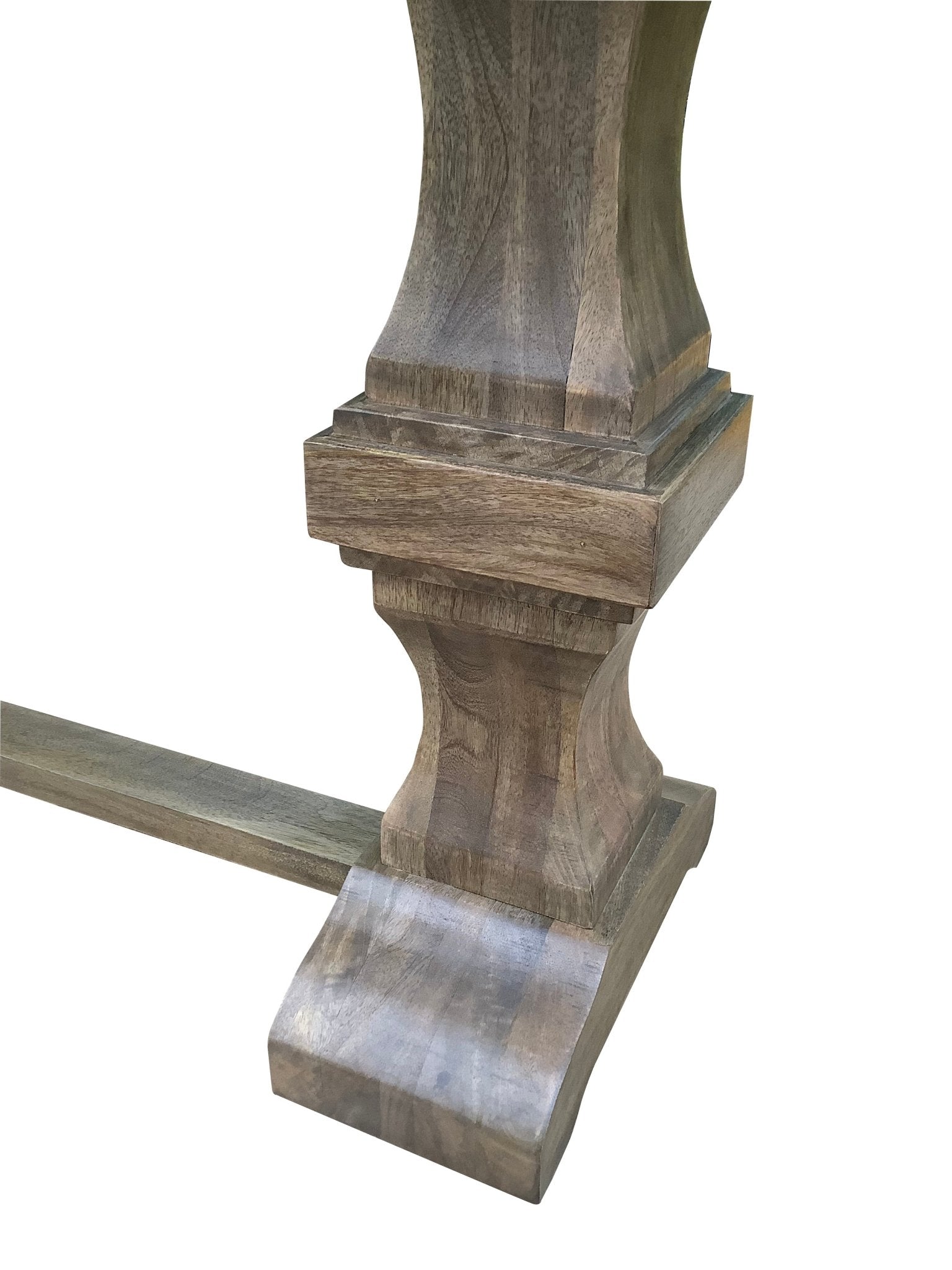 Averro Distressed Wood Console - Wisteria