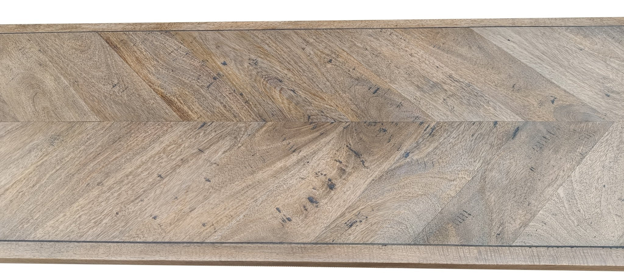 Averro Distressed Wood Console - Wisteria