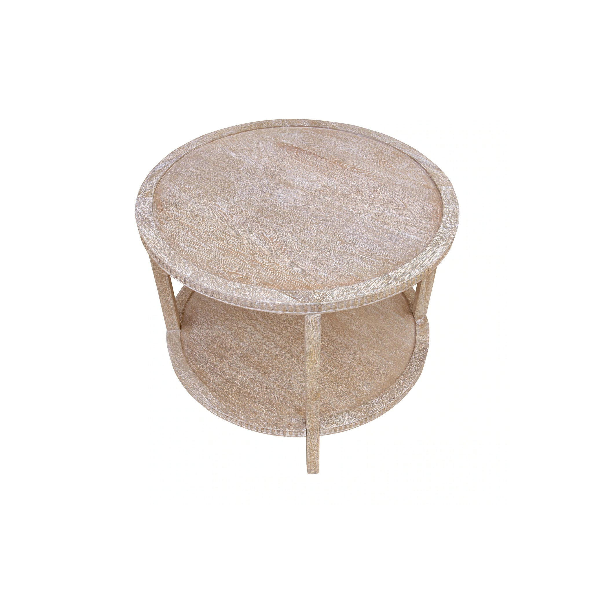 Highland Two Tier Wood Side Table - Wisteria