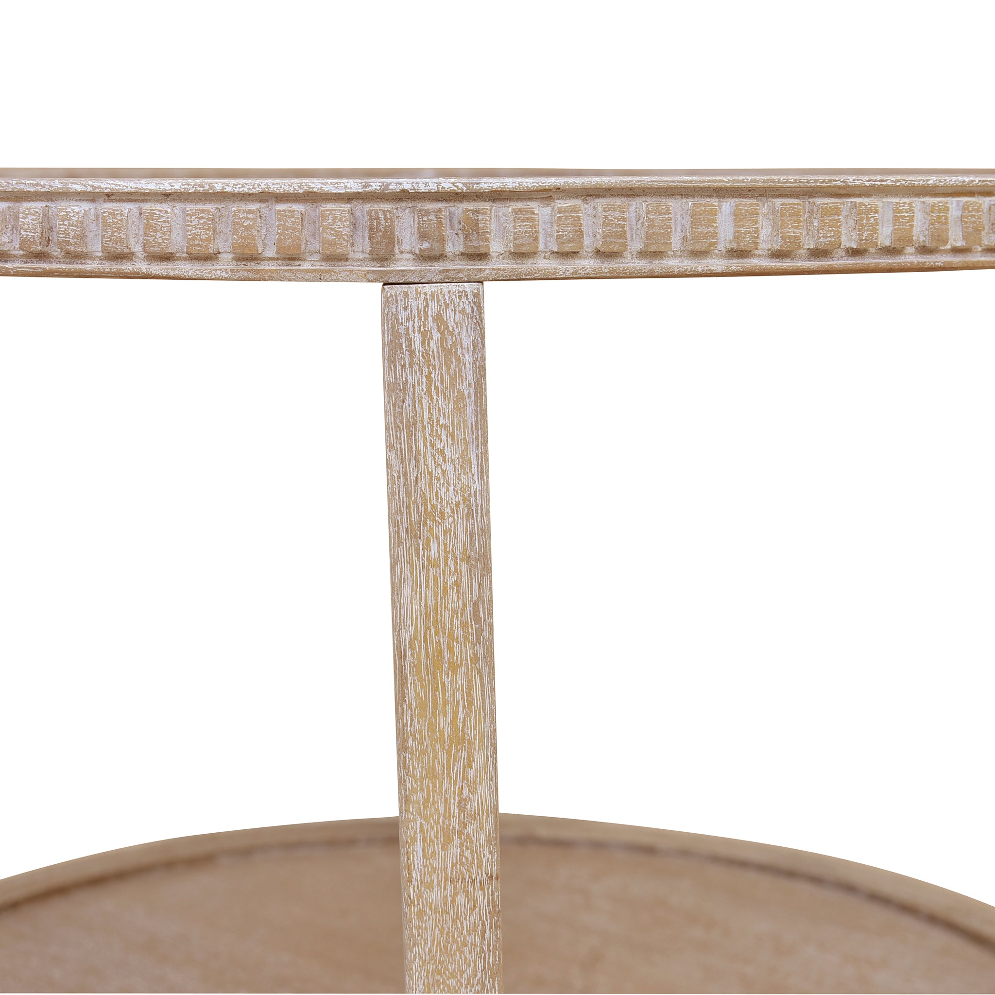 Highland Two Tier Wood Side Table - Wisteria