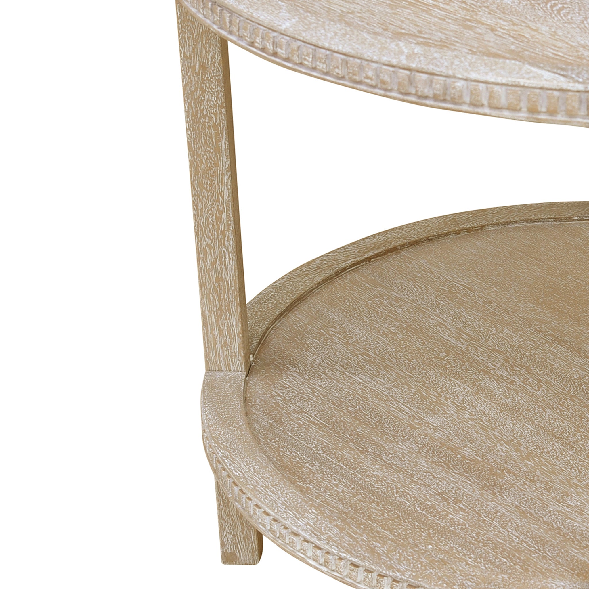 Highland Two Tier Wood Side Table - Wisteria