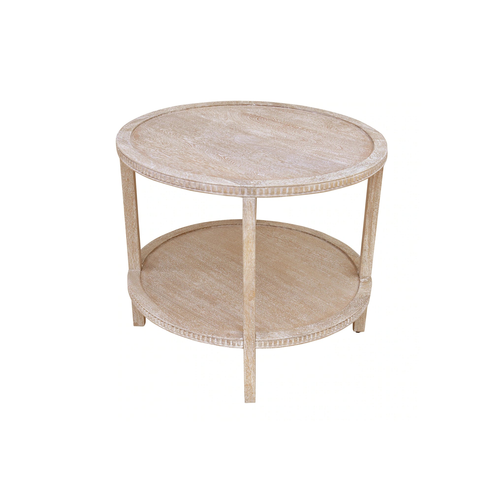 Highland Two Tier Wood Side Table - Wisteria