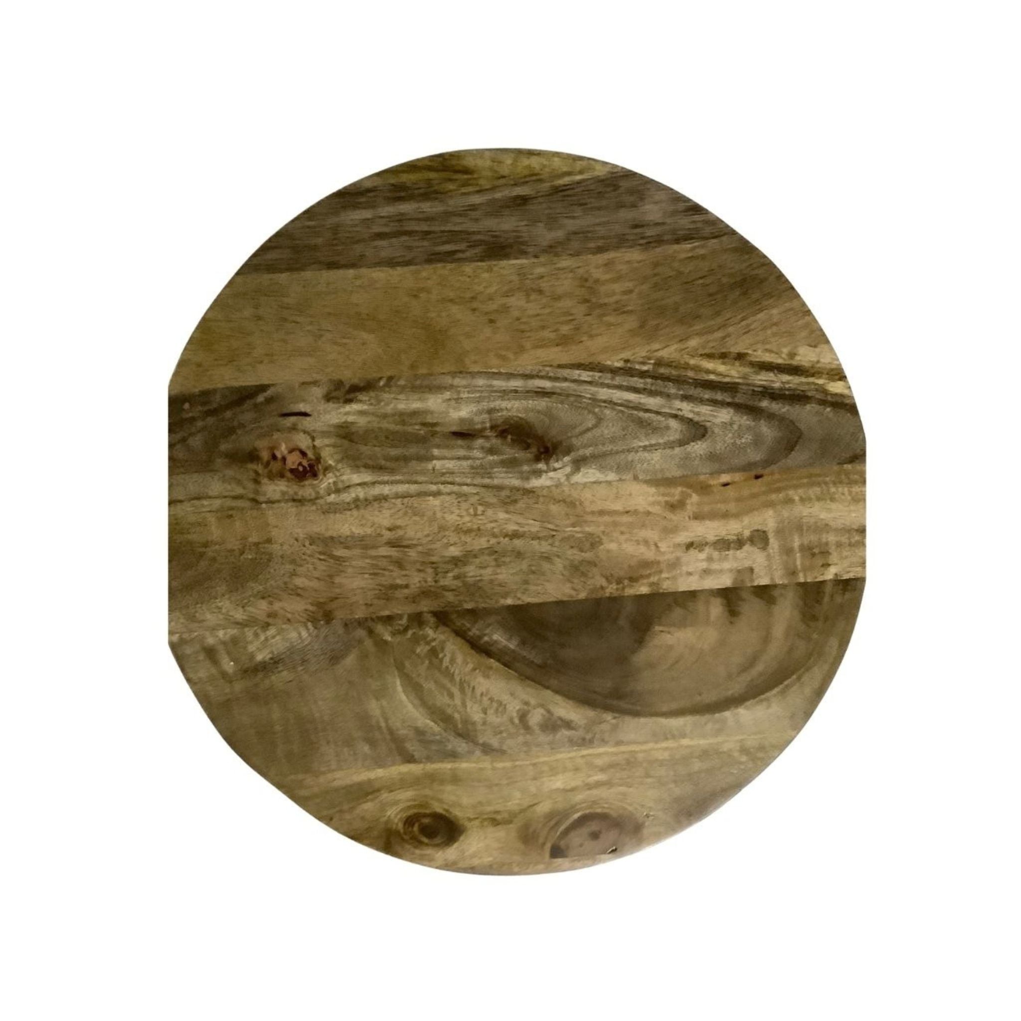 Vireon Teak Side Table - Wisteria