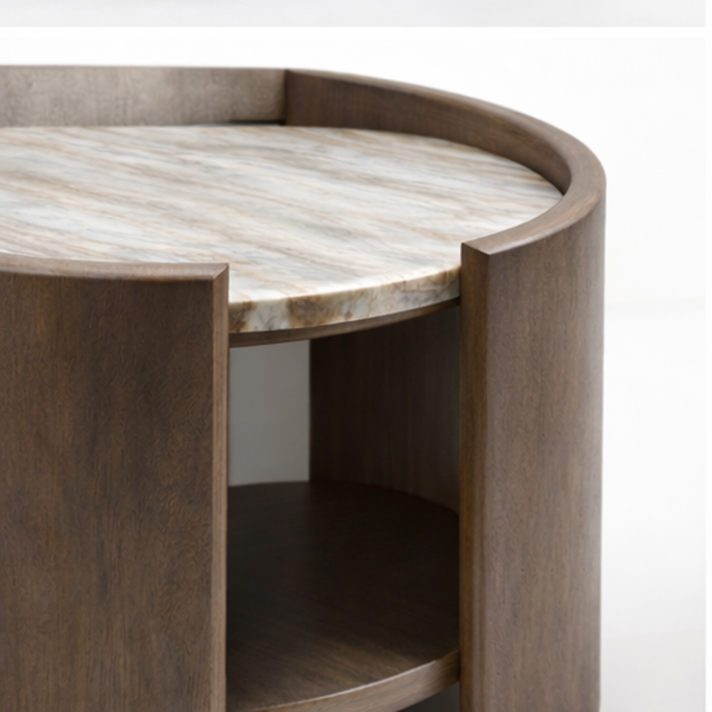 Norelle Marble Side Table