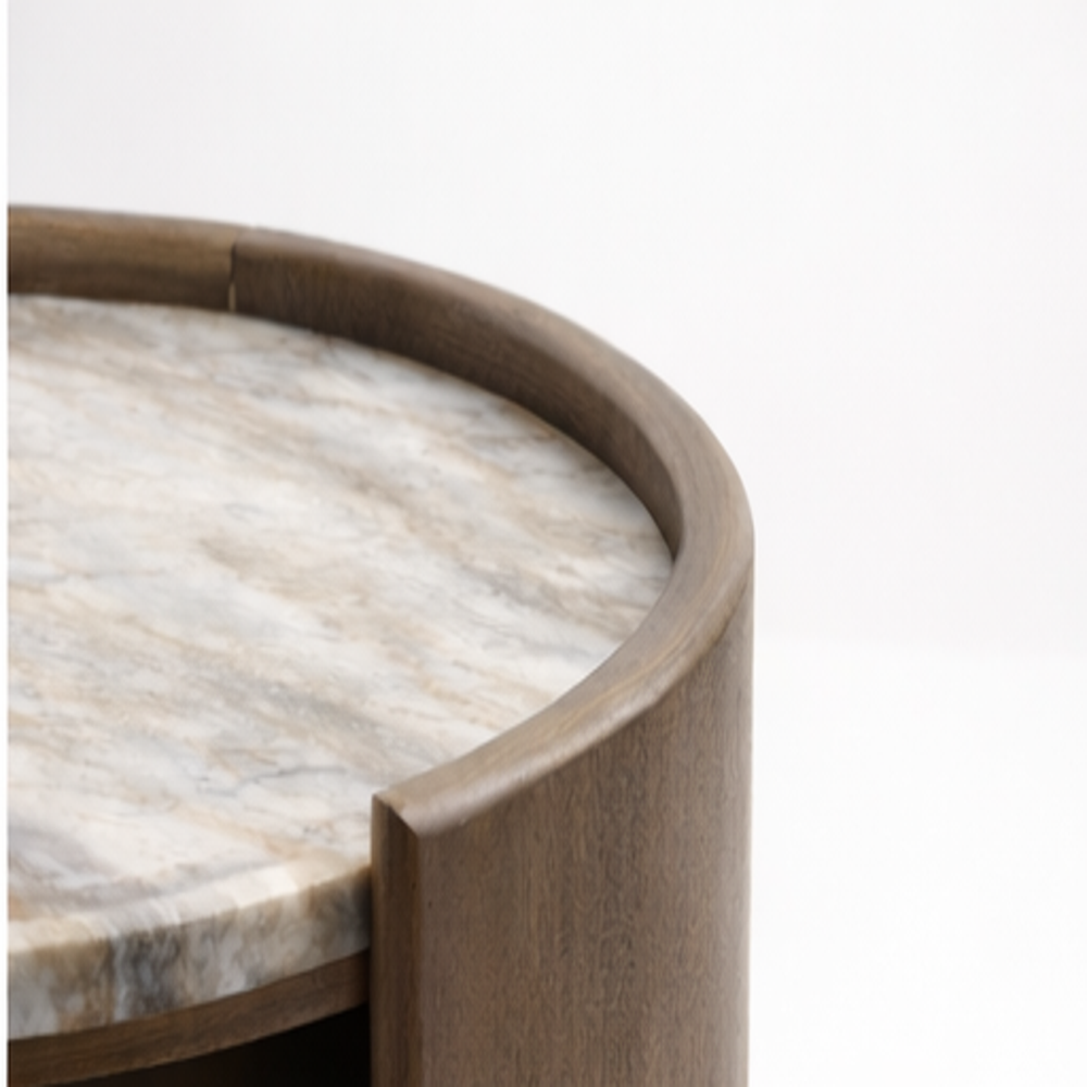 Norelle Marble Side Table
