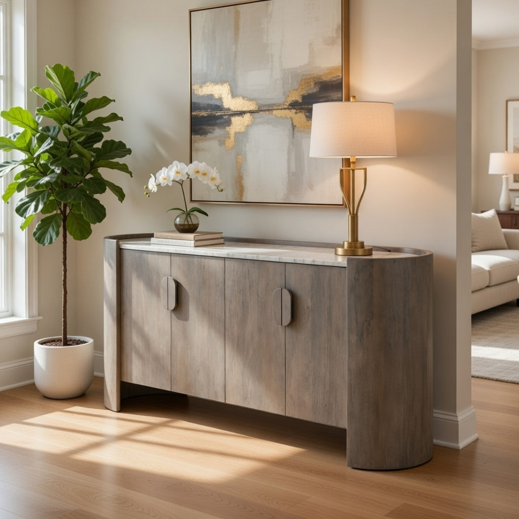 Norelle Marble Sideboard