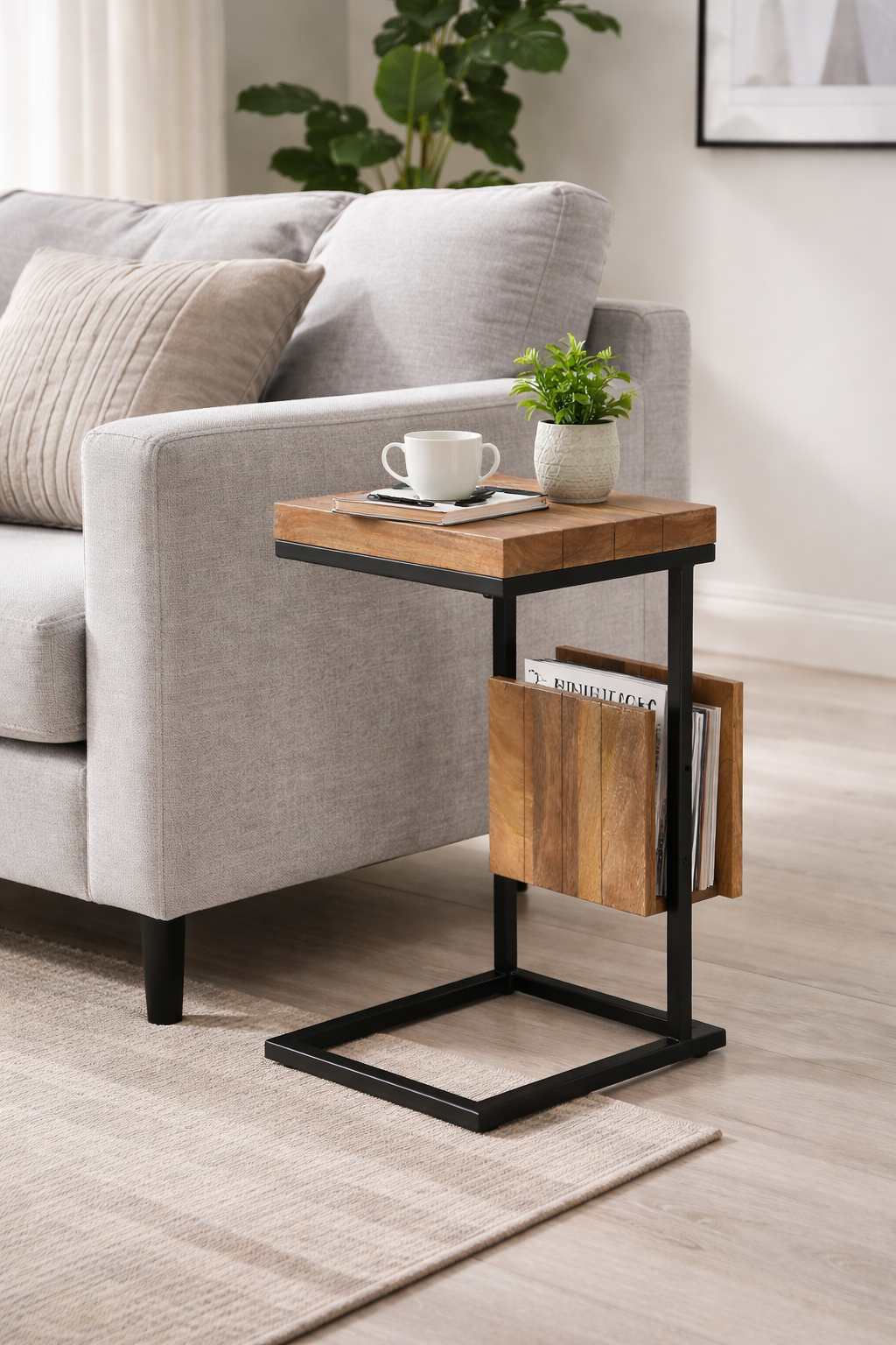 Torvain Wood Accent Table