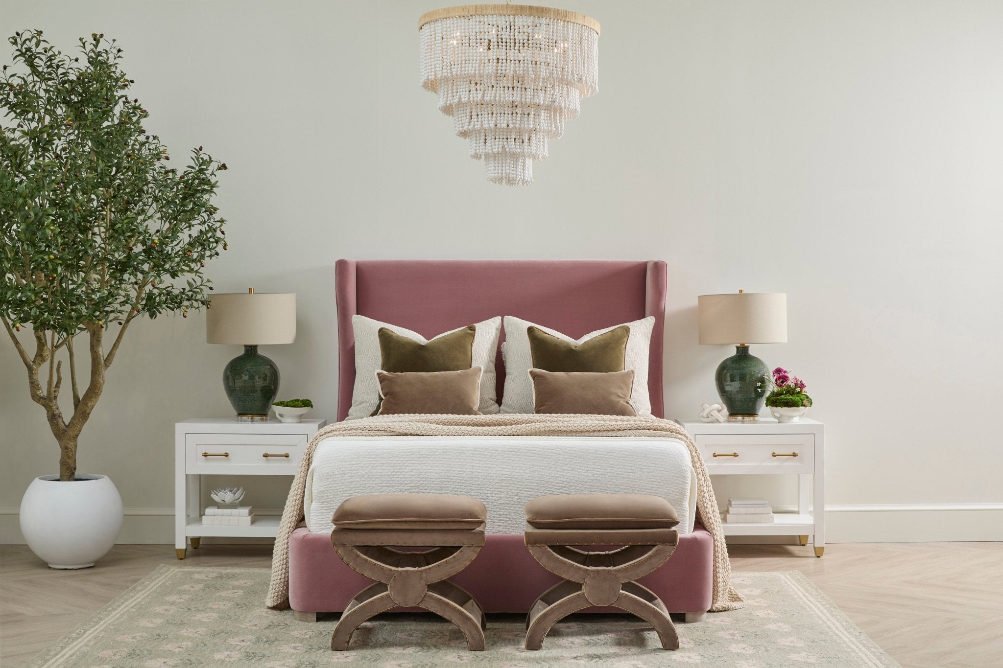 Glenridge Ottoman - Wisteria
