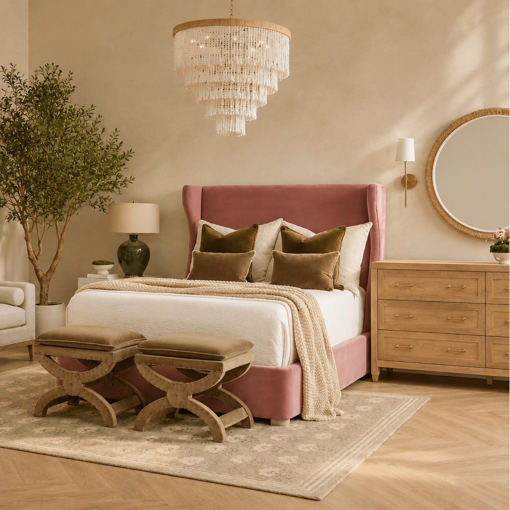 Amorette Bed - Wisteria