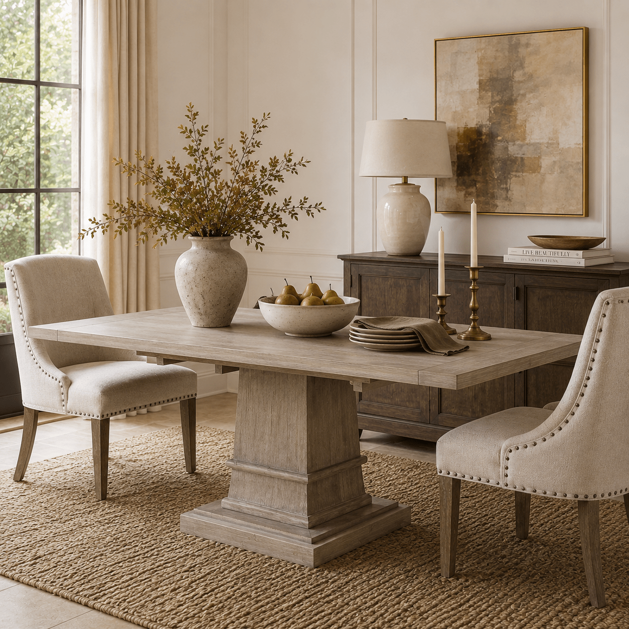 Harcort Extension Dining Table - Wisteria
