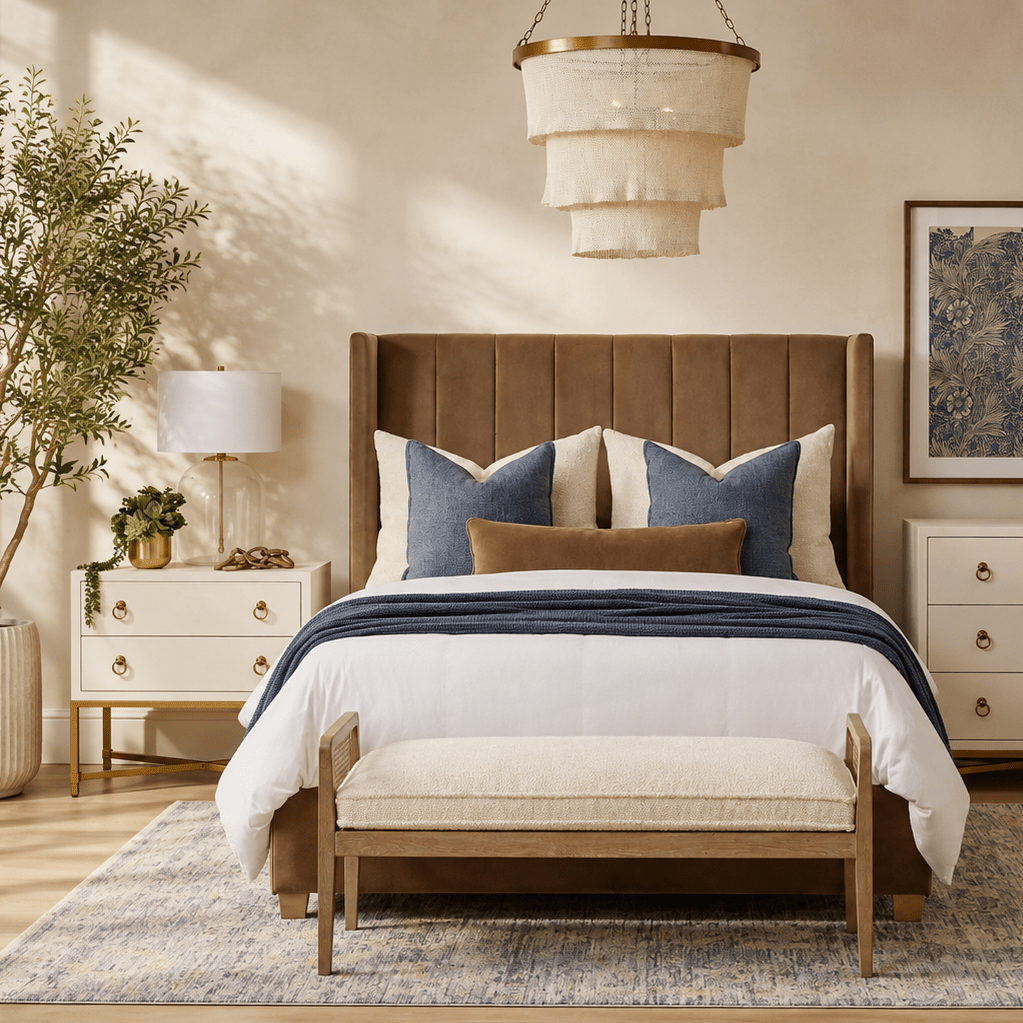 Bellerose Bed - Wisteria