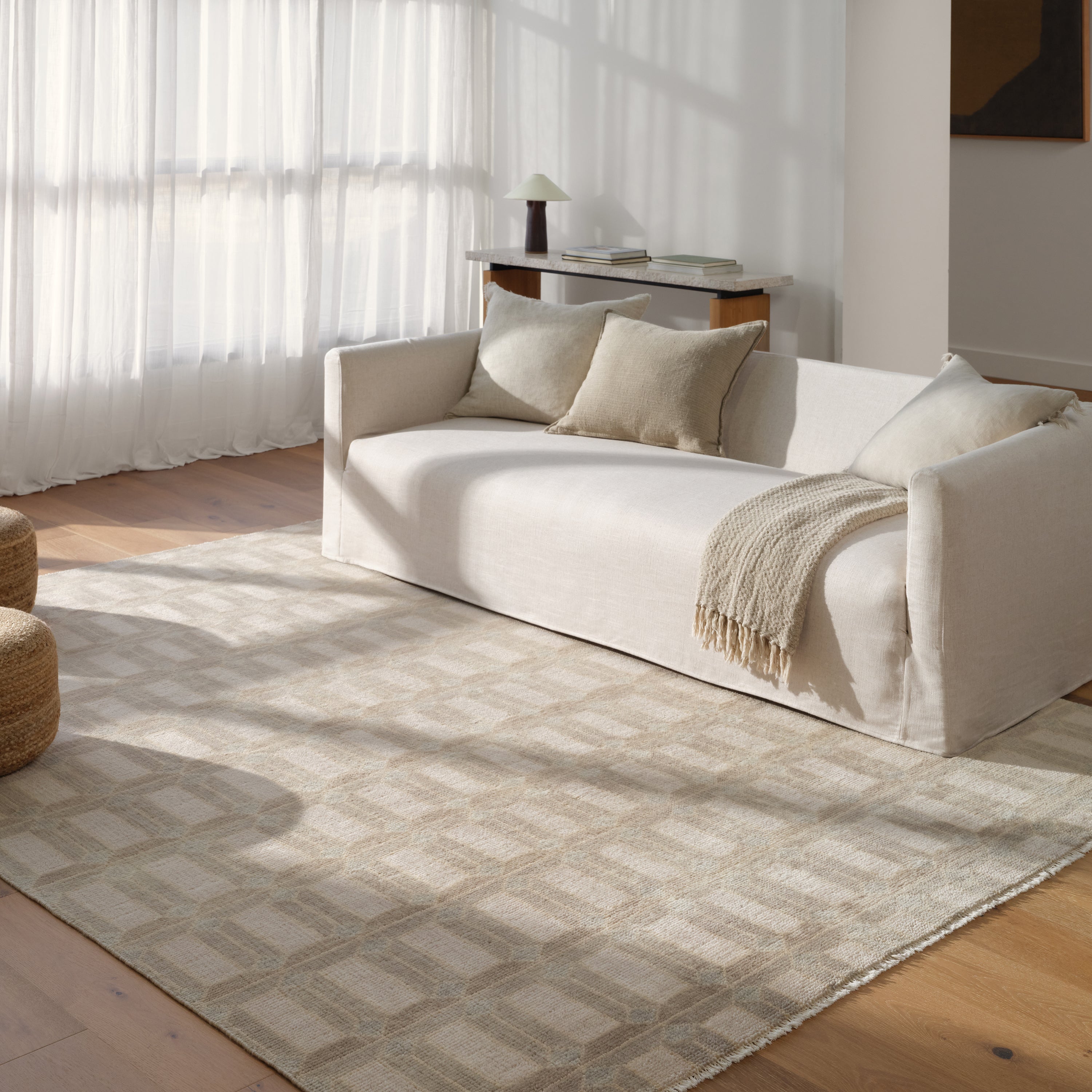 Rivona Handwoven Wool Rug
