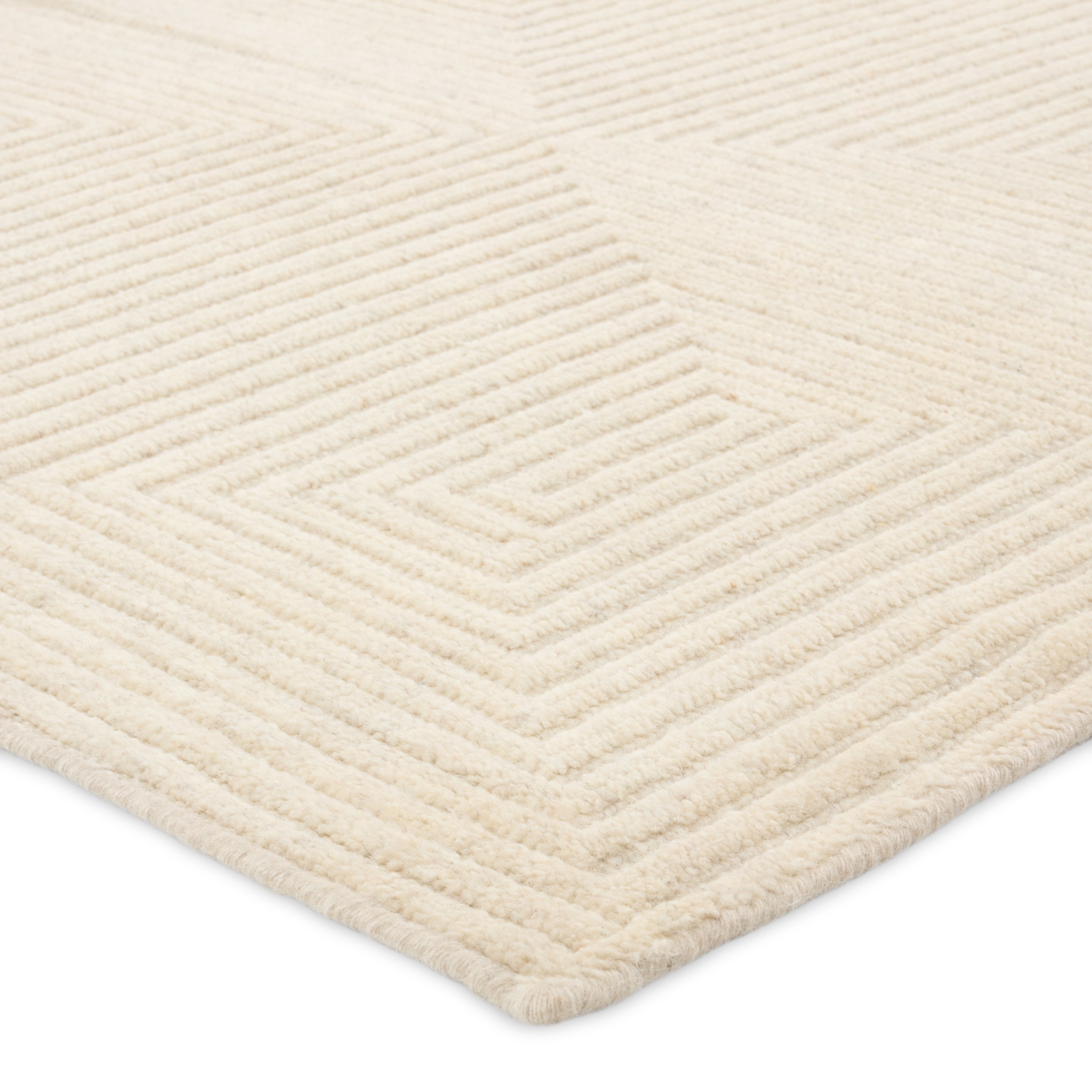 Jiya Wool Geometric Rug