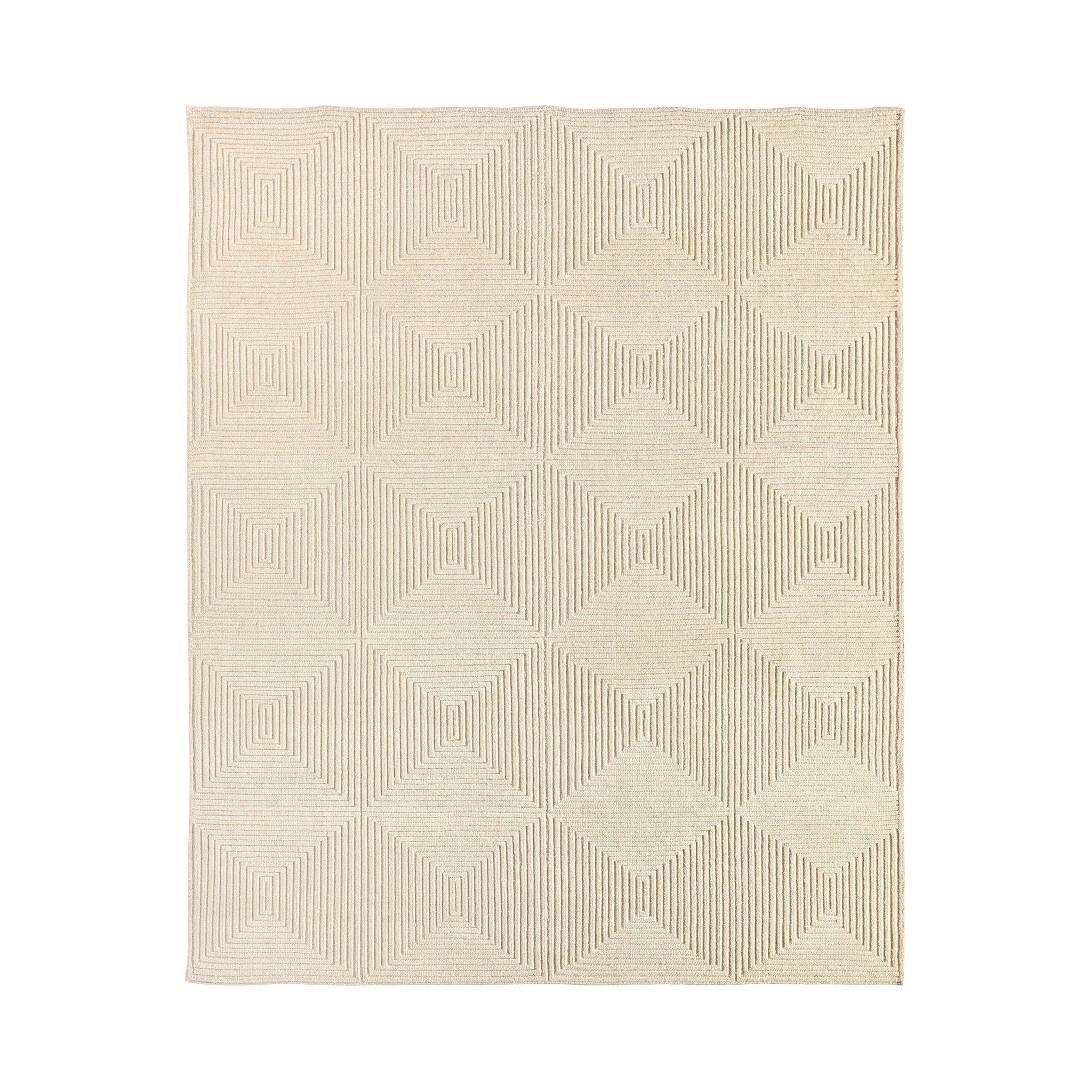 Jiya Wool Geometric Rug