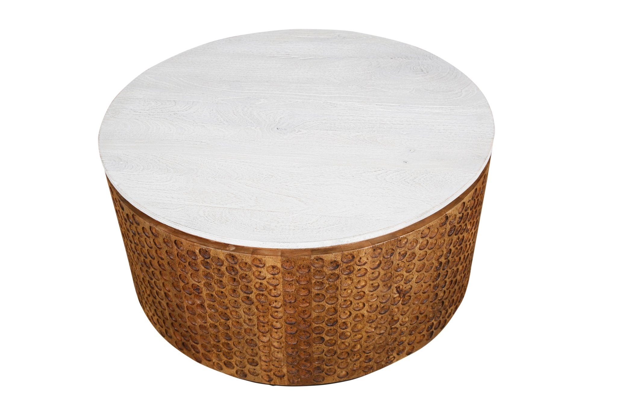 Montoro Carved Coffee Table - Wisteria