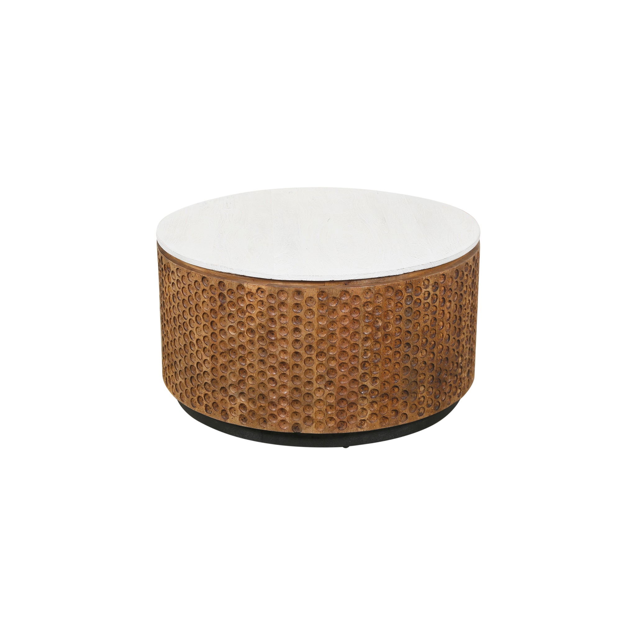 Montoro Carved Coffee Table - Wisteria