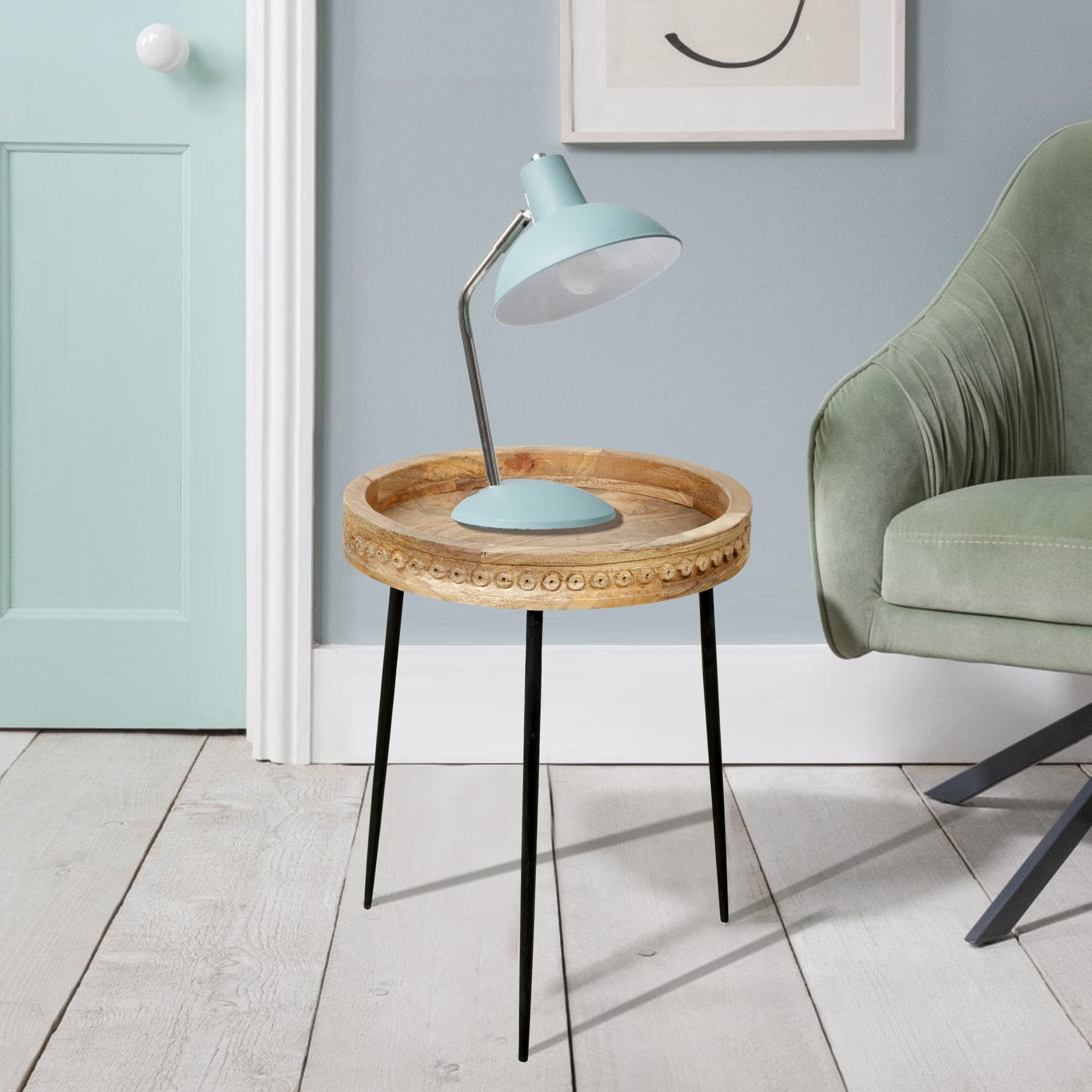 Marzano Tray Side Table - Wisteria