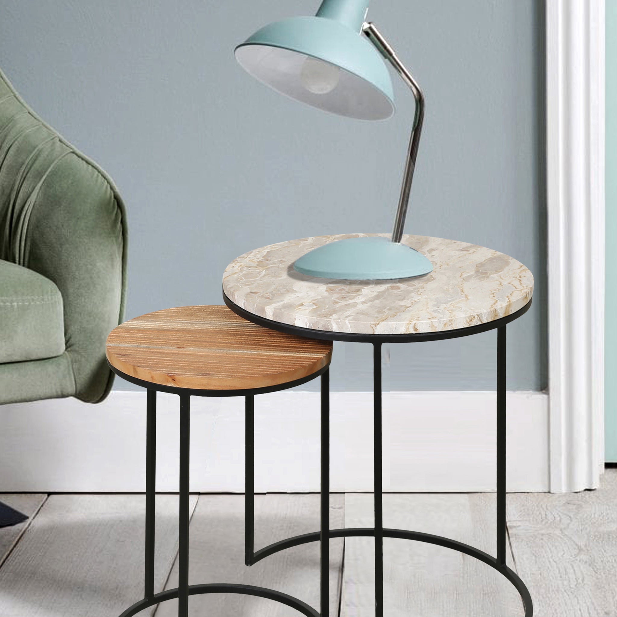 Sueche Nesting Tables - Wisteria