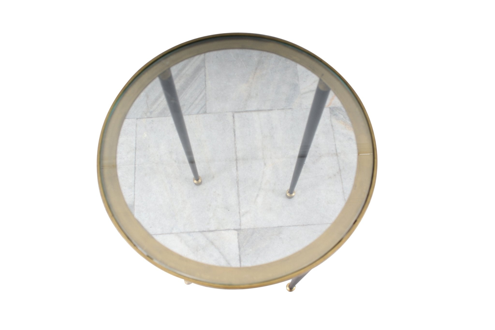 Alesso Glass Accent Table - Wisteria